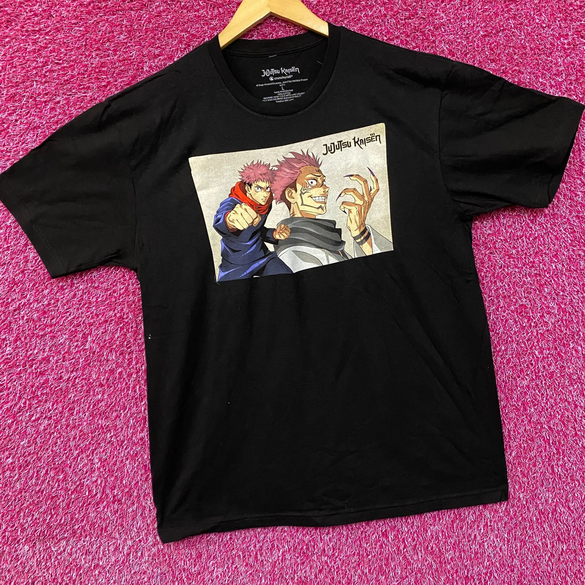Anime Jujutsu Kaisen Itadori Yuji & Ryoumen Sukuna - Claw - T-Shi Size US L / EU 52-54 / 3 - 3 Thumbnail