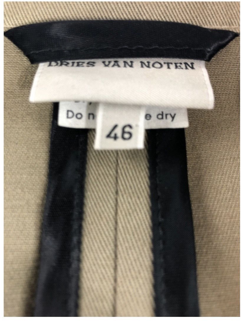 Dries Van Noten Dries Van Noten 🇧🇪 military slope button contrast jkt 46 NW Size 36R - 6 Thumbnail