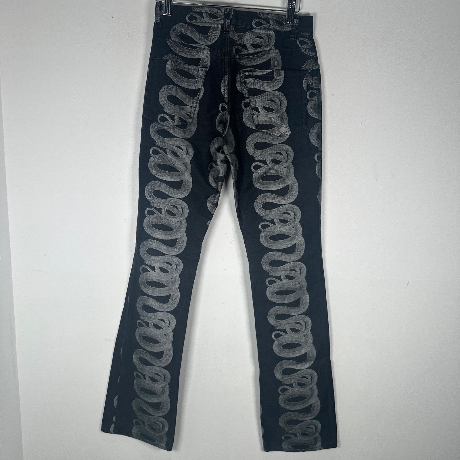 Hysteric Glamour Hysteric Glamour Snake Denim Jeans Size 27 Size US 27 - 4 Thumbnail