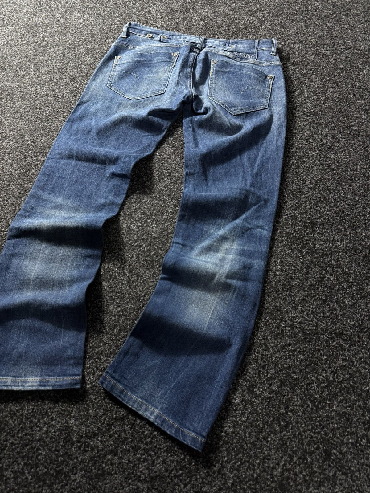 G-Star × Vintage Vintage 90s G-Star Raw Denim Jeans Pants Baggy Size 29" - 10 Thumbnail