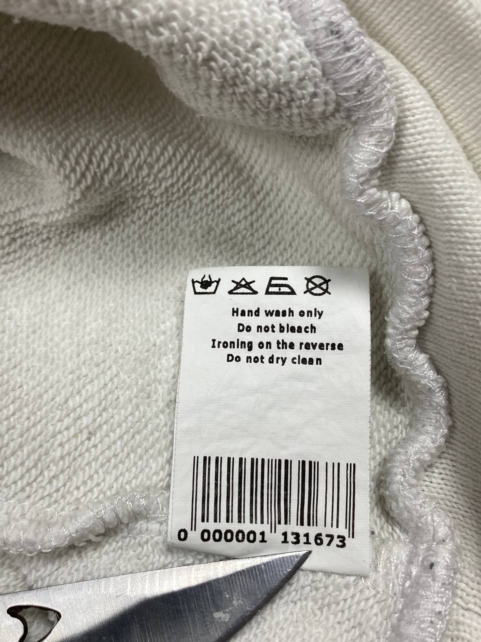 John Galliano Rare John Galliano White Graphic Print Hoodie Made in Italy Size US M / EU 48-50 / 2 - 16 Thumbnail