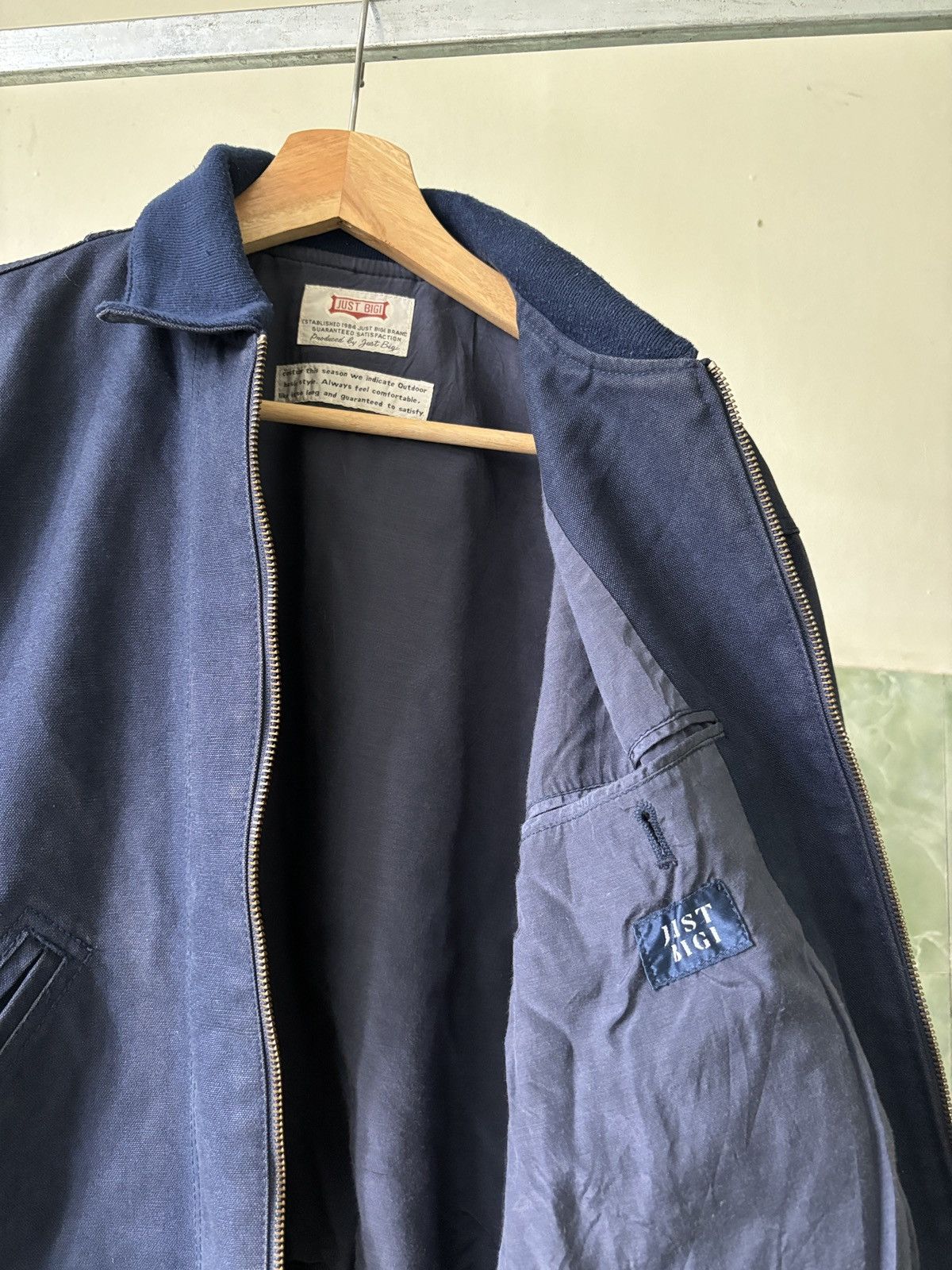BIGI Vintage Just Bigi Japan Workwear Active Bomber Jacket Size US M / EU 48-50 / 2 - 9 Thumbnail