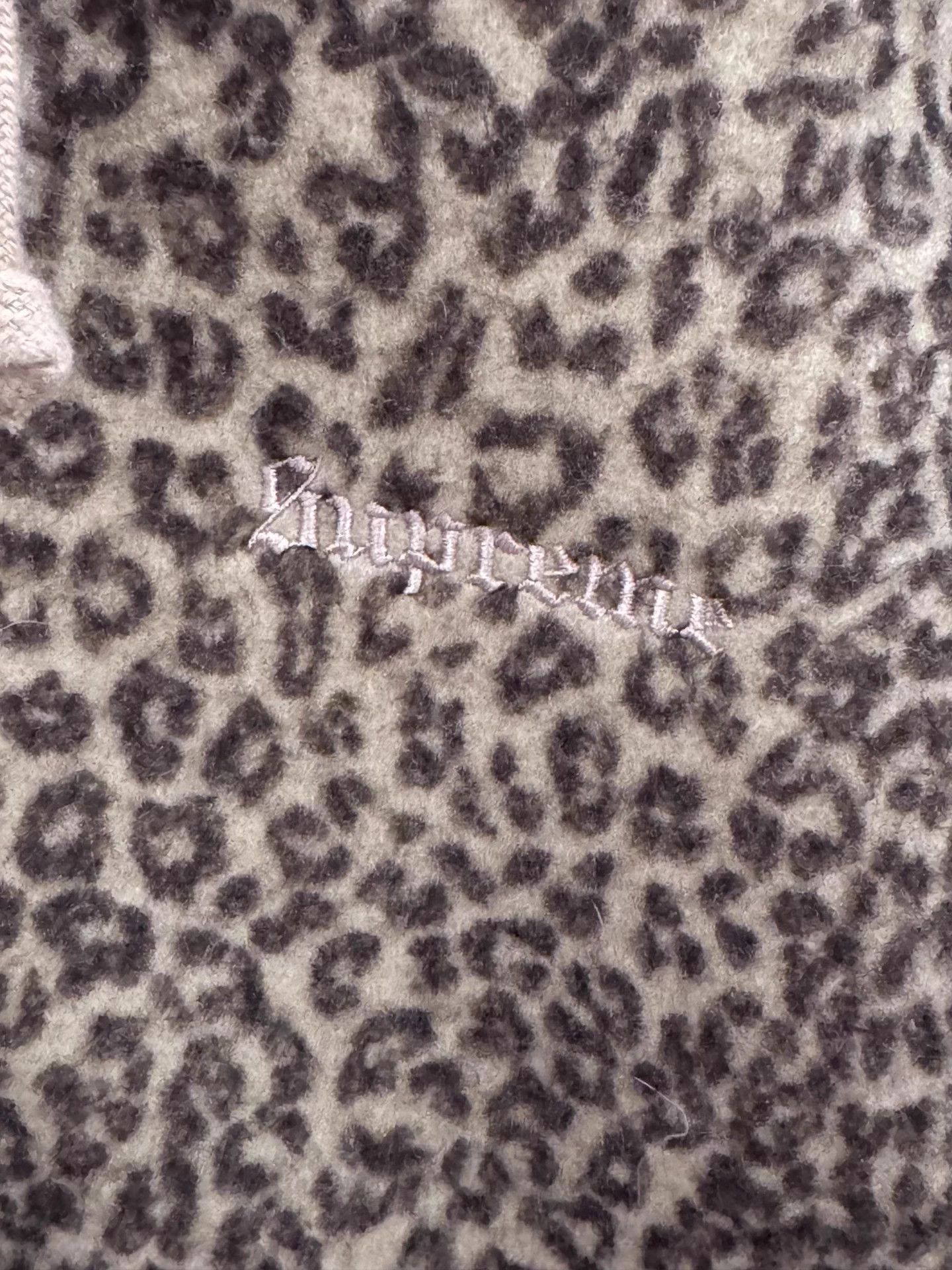 Supreme Supreme 24FW Leopard Pilled Zip-Hoodie L Worn 1-2x Size US L / EU 52-54 / 3 - 2 Thumbnail