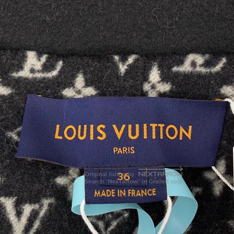 Louis Vuitton Louis Vuitton Wool lapel long-sleeve belted coat with pres Size XS / US 0-2 / IT 36-38 - 6 Thumbnail