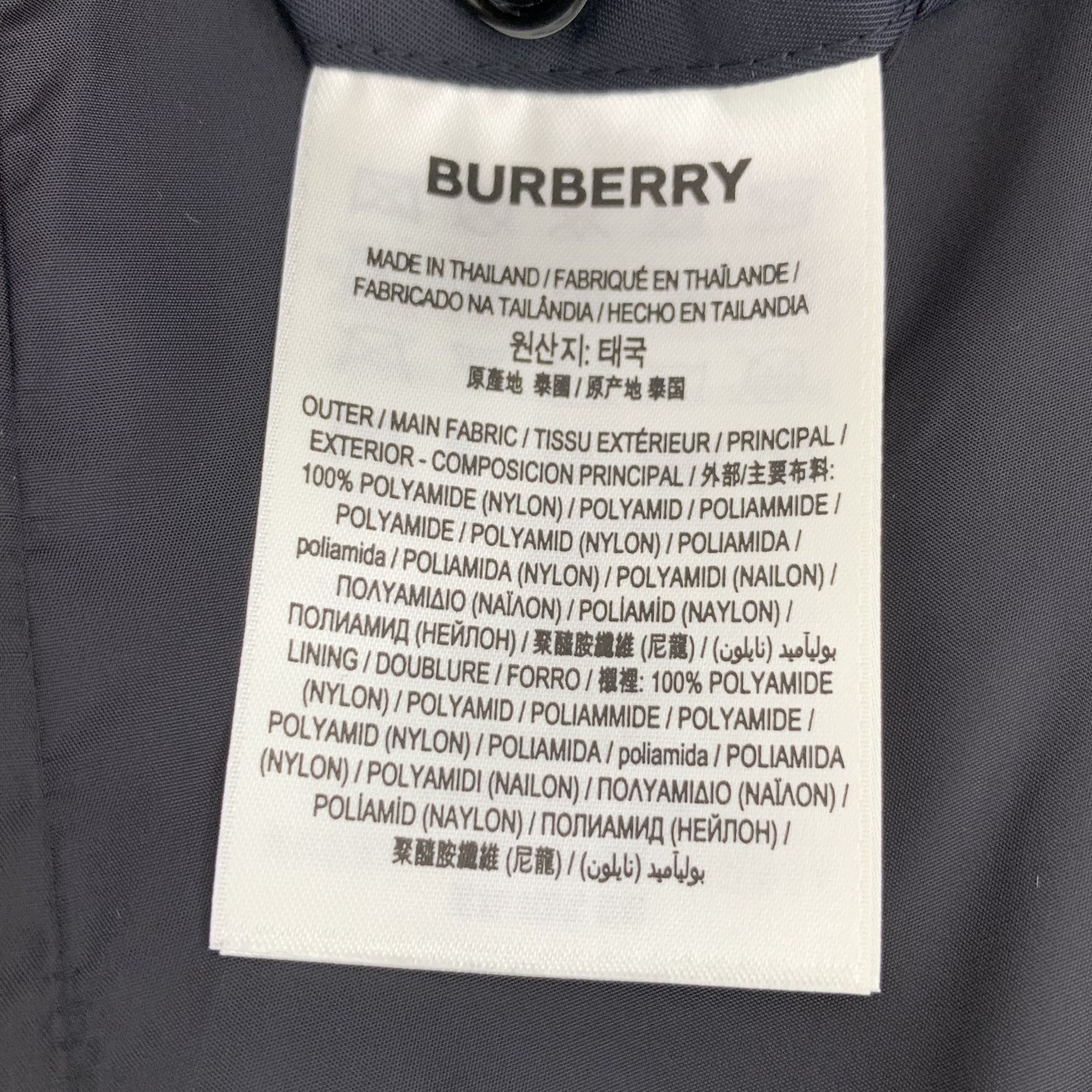 Burberry CM0269 Burberry London England Black Oversized Long Coat Size US L / EU 52-54 / 3 - 7 Thumbnail