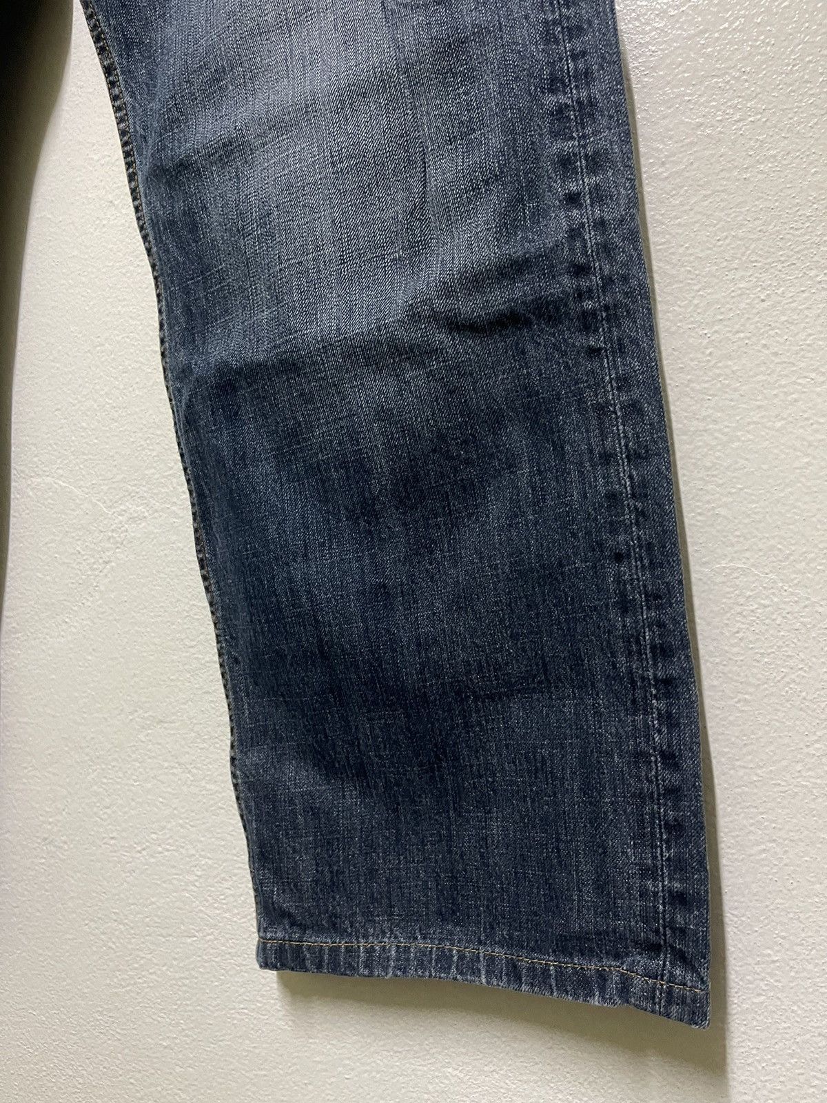 Japanese Brand Tiger Motive Embroidery Jeans Size US 35 - 7 Thumbnail