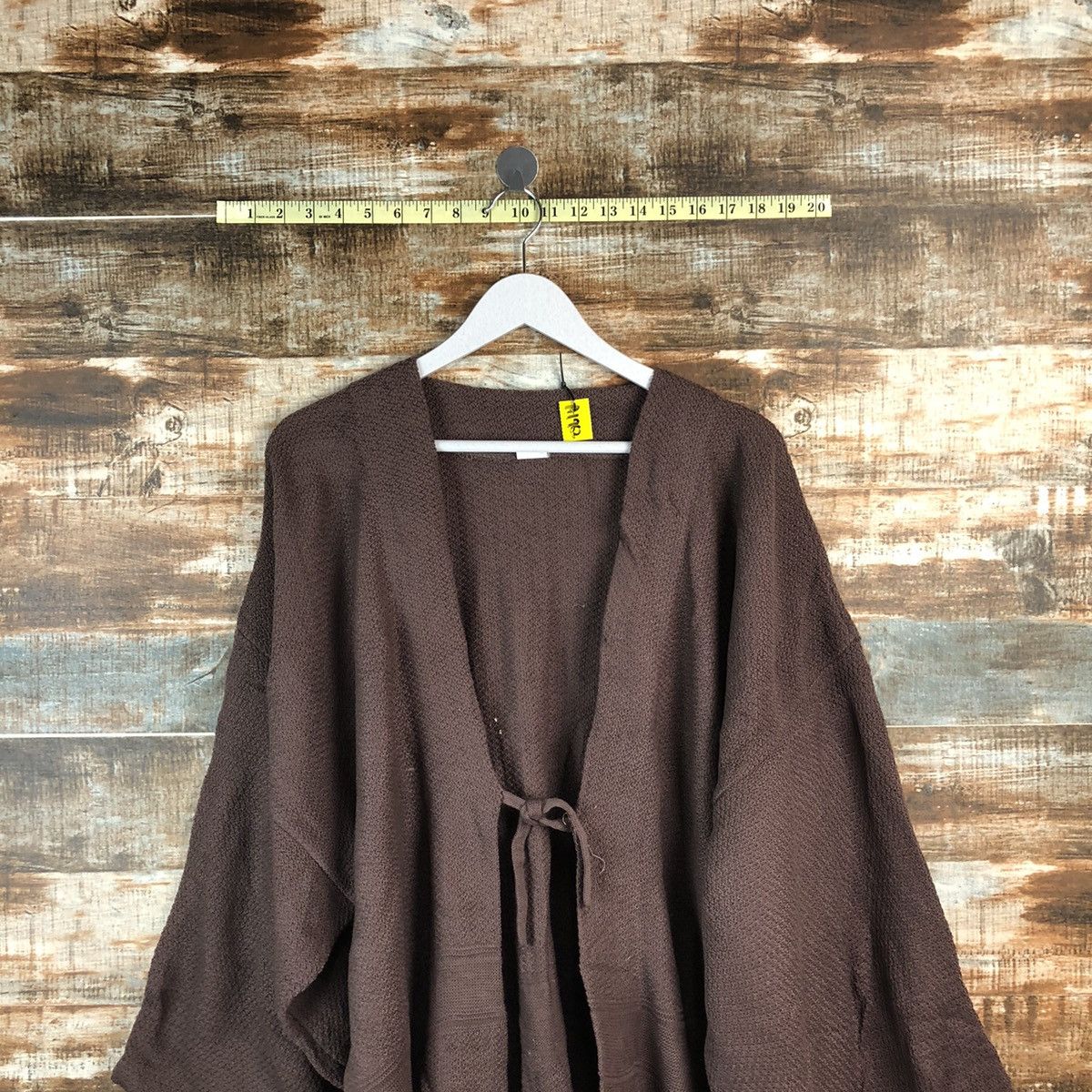 Japanese Brand Japanese Brand Brown Cardigan Knitwear #A1962 Size US L / EU 52-54 / 3 - 2 Thumbnail