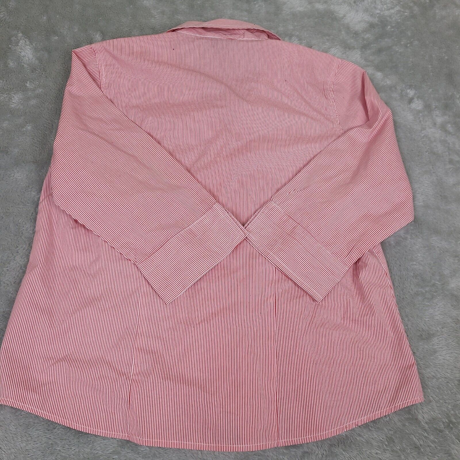 Vintage Las Olas red & white gingham checked shirt with embroidered Size M / US 6-8 / IT 42-44 - 6 Thumbnail