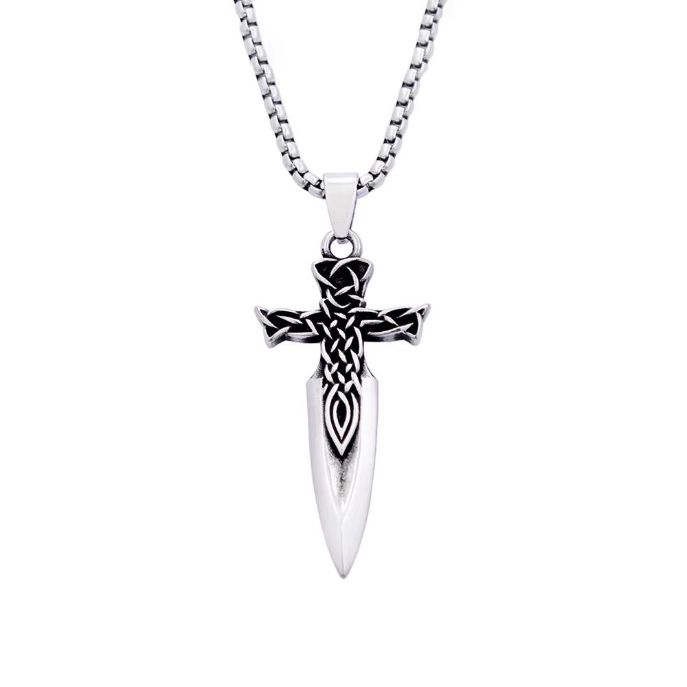 Other Sword Necklace Knot Pendant Amulet Jewelry Size ONE SIZE - 4 Thumbnail