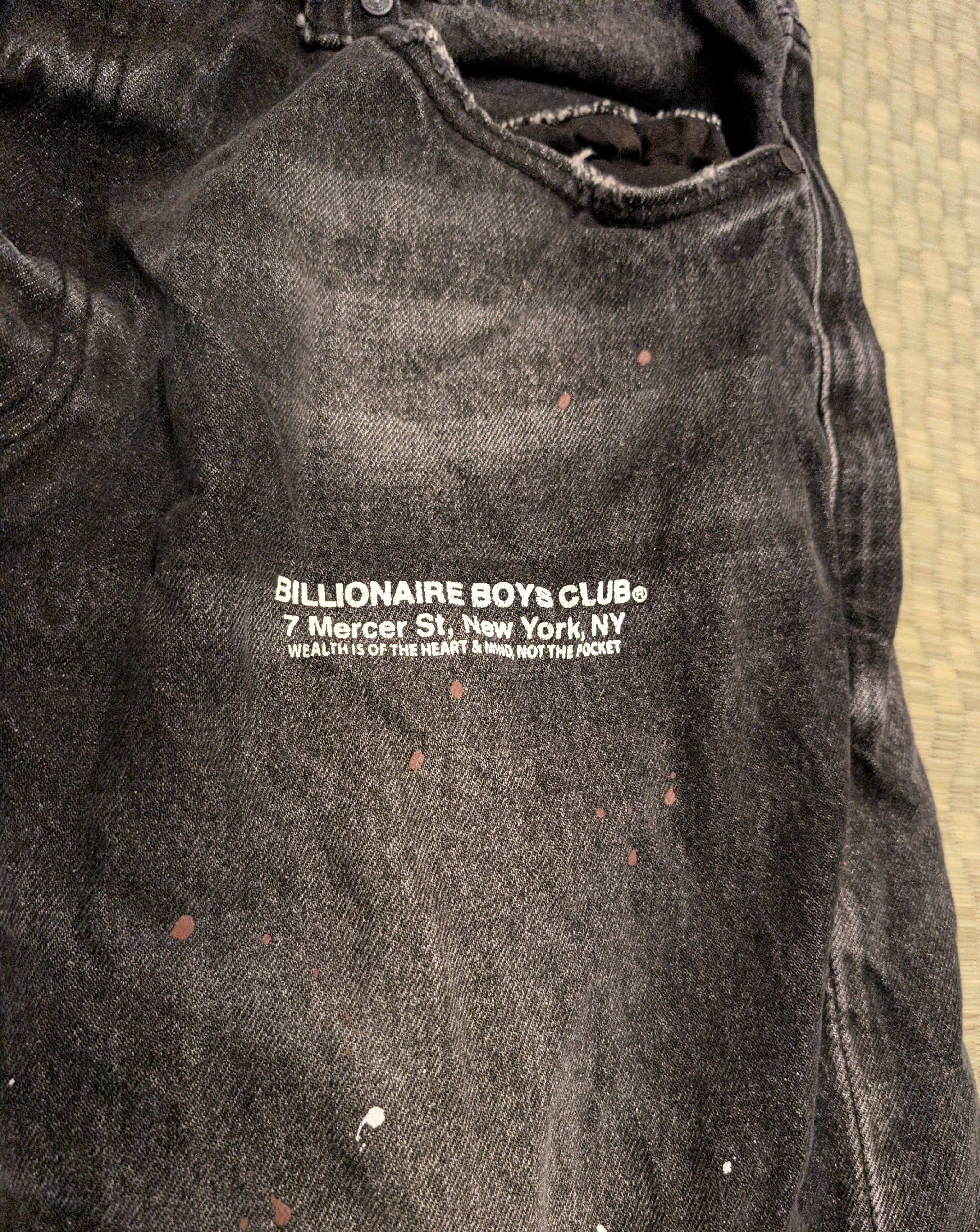 Billionaire Boys Club Billionaire Boys Club BB Dark Rider Heart Fit Jeans Size US 38 / EU 54 - 7 Thumbnail