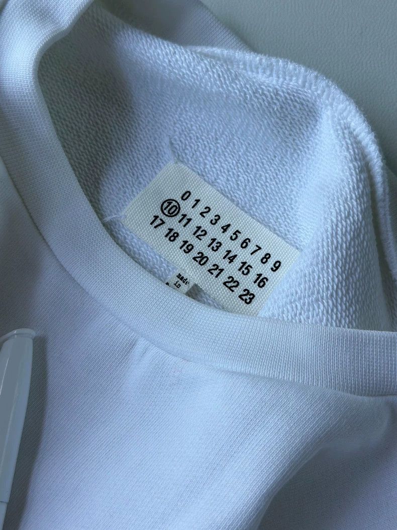 Maison Margiela Maison Margiela Whiteboard sweatshirt Size US S / EU 44-46 / 1 - 3 Thumbnail