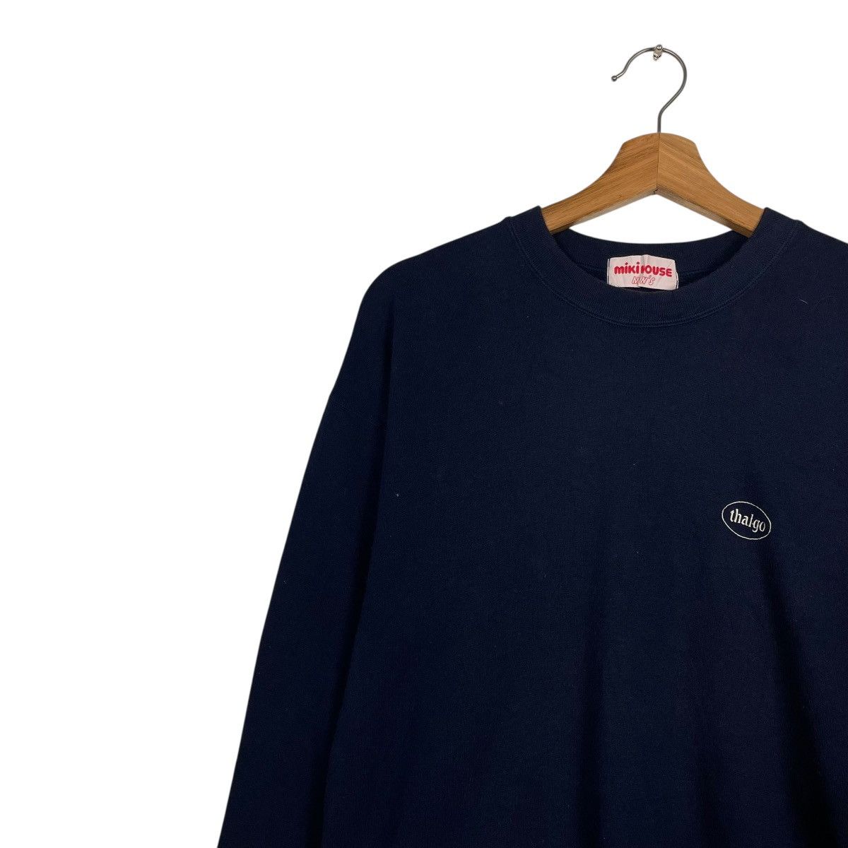 Japanese Brand Miki House Plain Sweatshirt Size US M / EU 48-50 / 2 - 6 Thumbnail