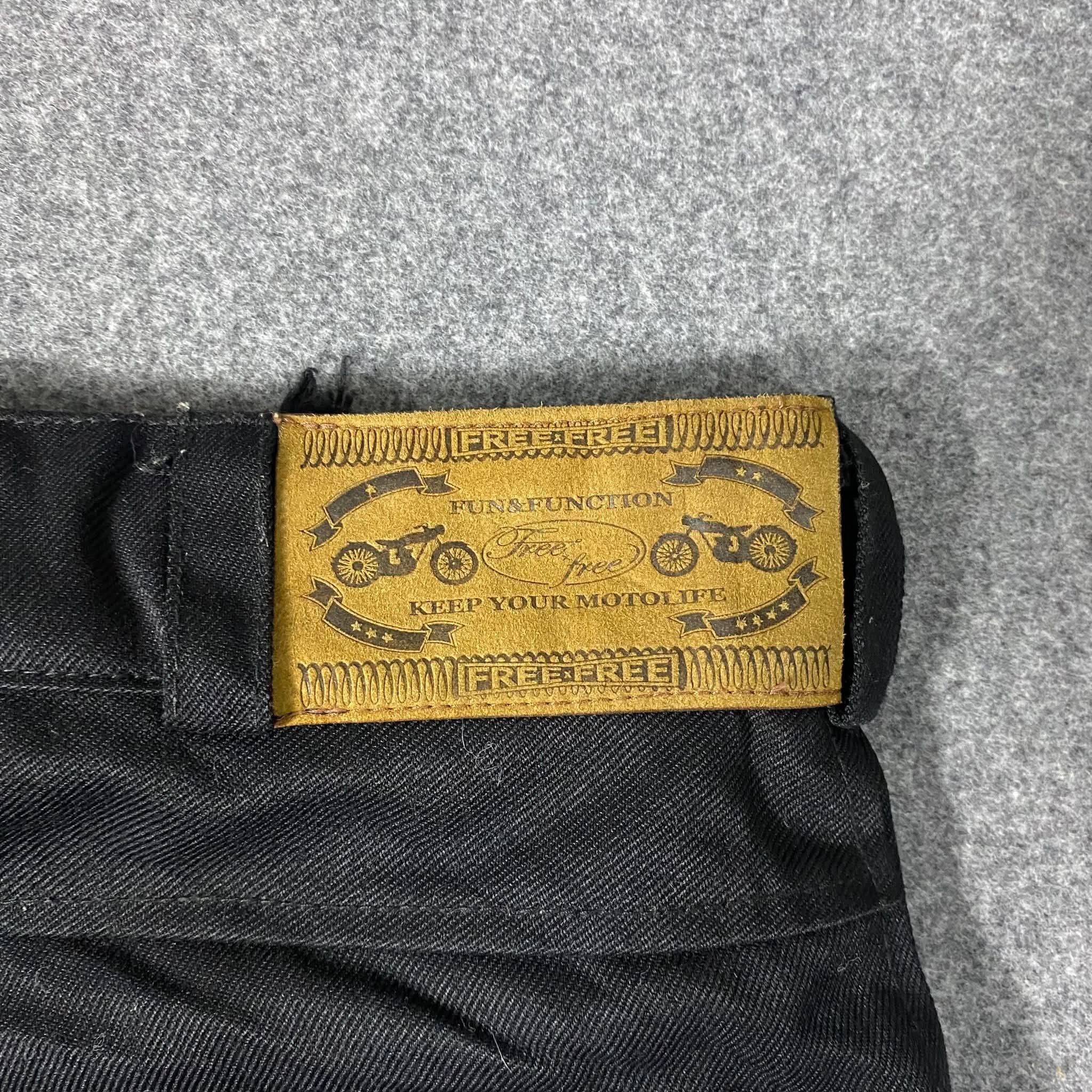 Japanese Brand Free Free Gothic Punk Fashion canvas pants Size US 30 / EU 46 - 9 Thumbnail