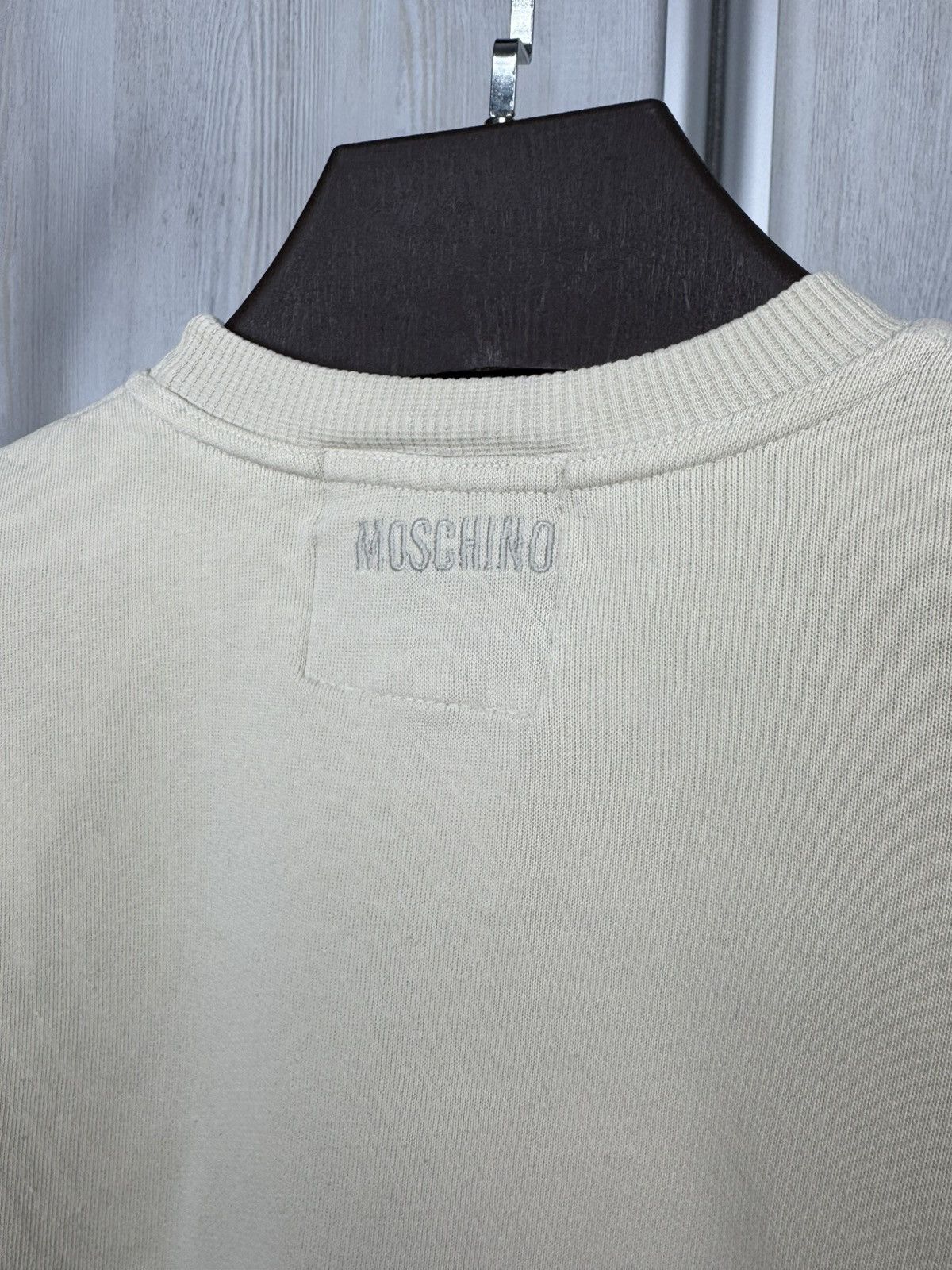 Moschino Moschino Sweatshirt Lunga vita al jeans! Long Live Denim Size M / US 6-8 / IT 42-44 - 10 Thumbnail