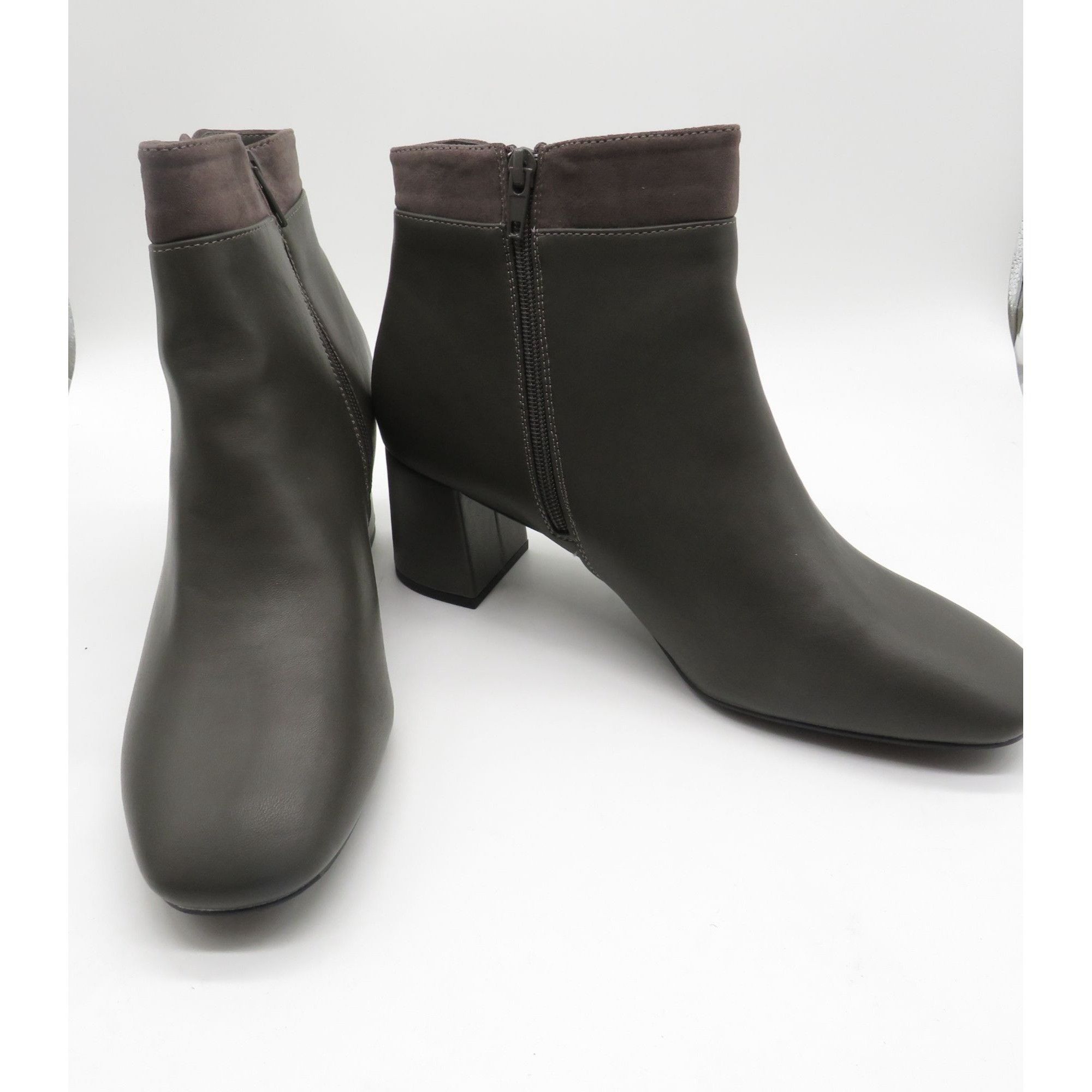 Other Bella Vita Medley Women's Grey Ankle Boots With Super Suede Size US 11 / IT 41 - 4 Thumbnail