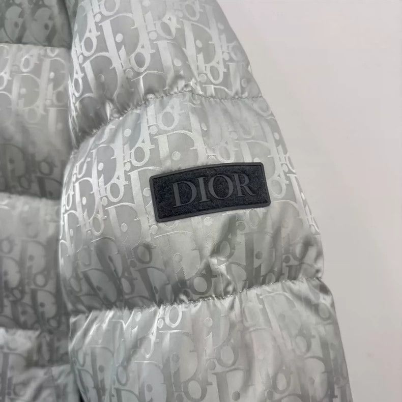 Dior DiorClassic Oblicque Full Print Logo Down Jacket 2503-Nexta Size US S / EU 44-46 / 1 - 3 Thumbnail