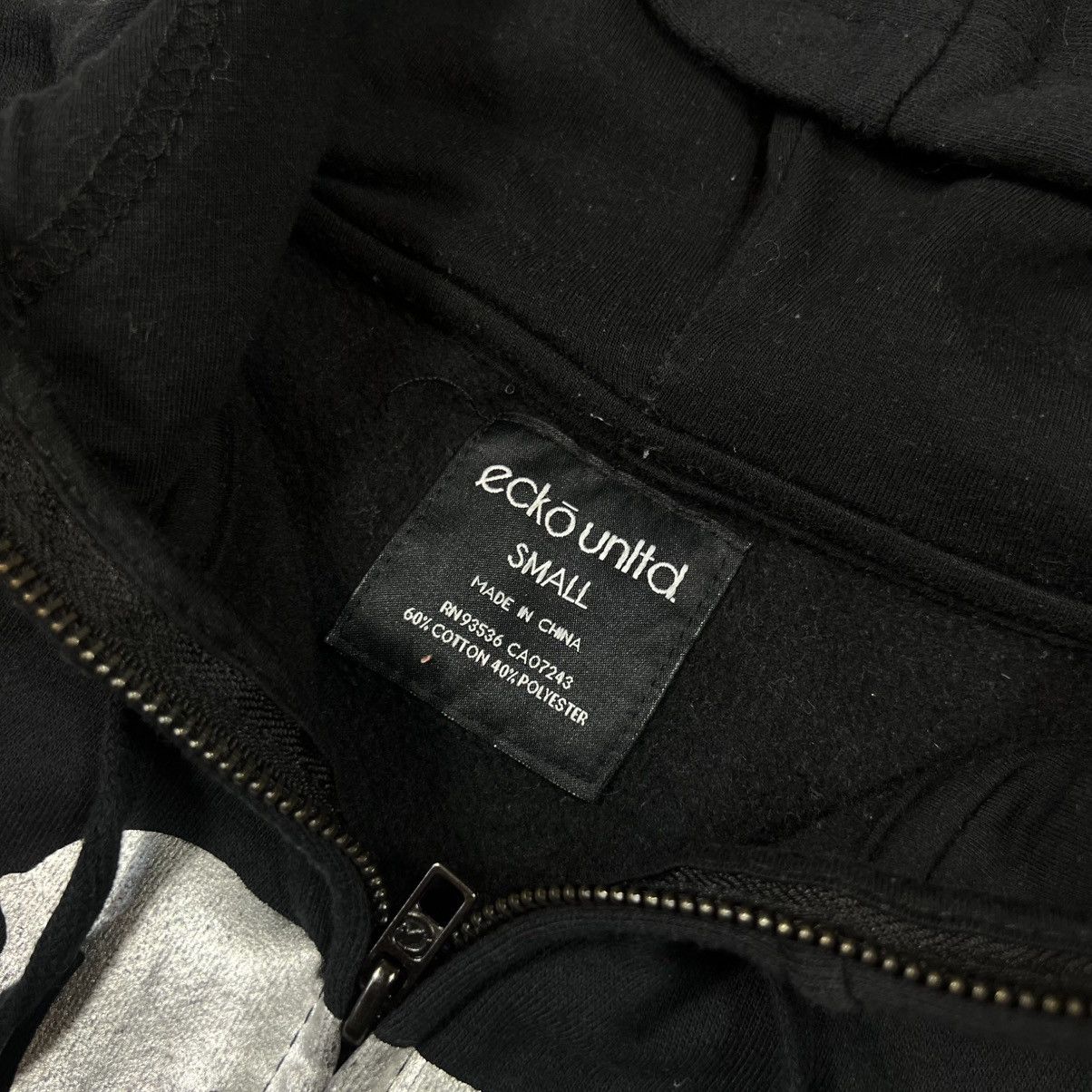 Ecko Unltd. Vintage Y2K Ecko Unltd Big Logo Zip Hoodie Rap Sk8 Style 90s Size S / US 4 / IT 40 - 8 Thumbnail