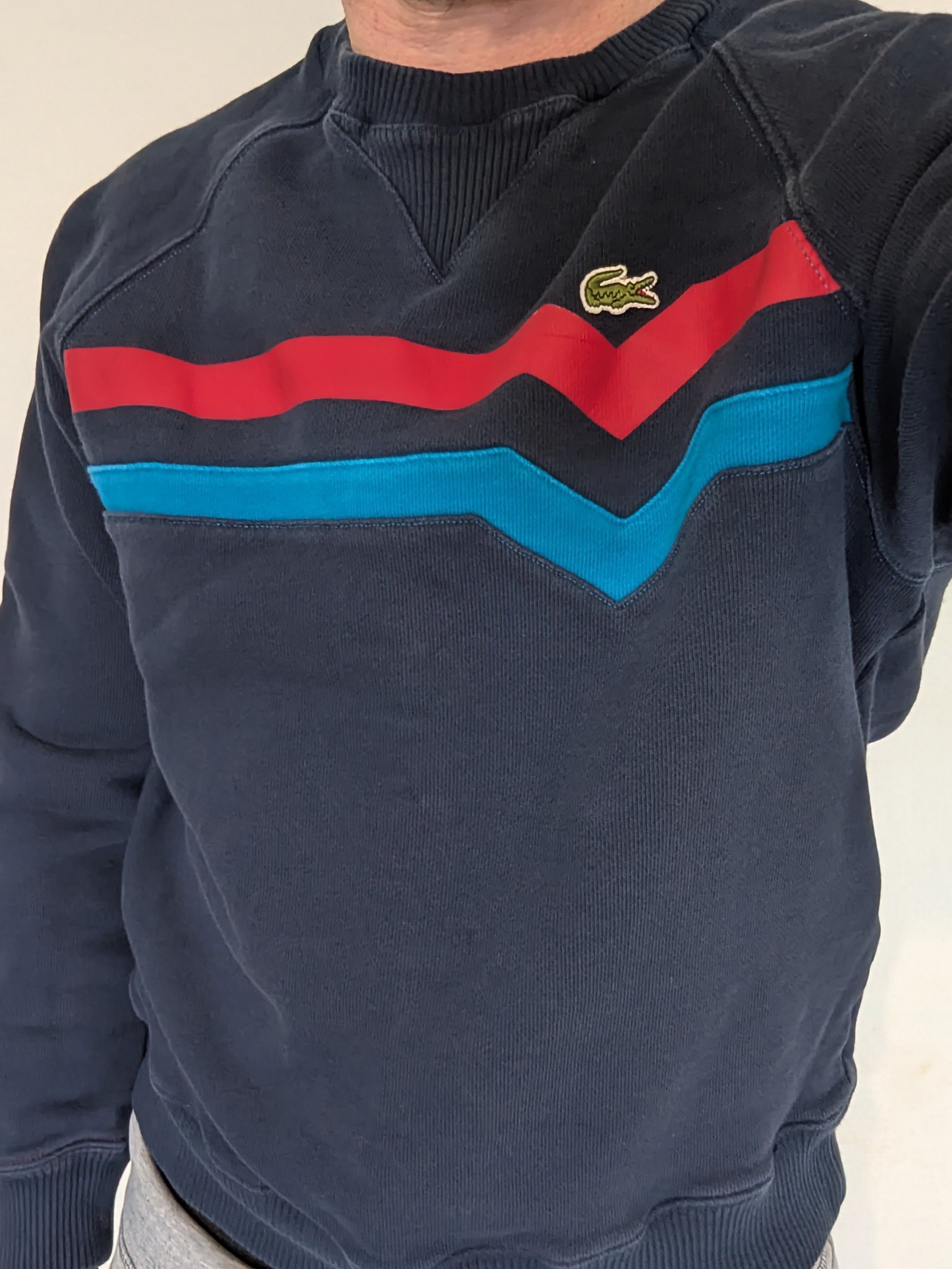 Lacoste LACOSTE Sweatshirt Jumper Made in France Size US M / EU 48-50 / 2 - 5 Thumbnail