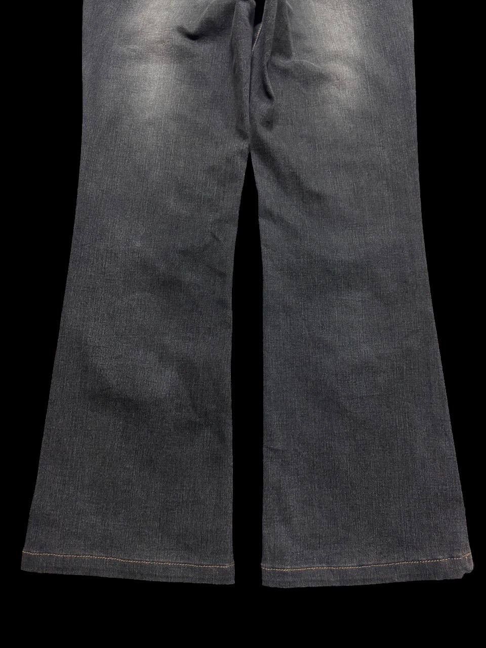 Japanese Brand FLARED 90s Japanese Mudwash Sick Bootcut Denim Jeans Size US 27 - 17 Thumbnail