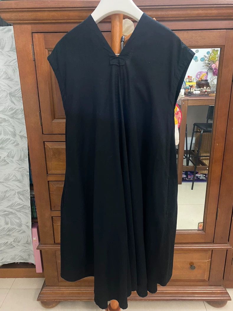 Y's Y's Cotton V-neck waist top dress Size XS / US 0-2 / IT 36-38 - 2 Thumbnail