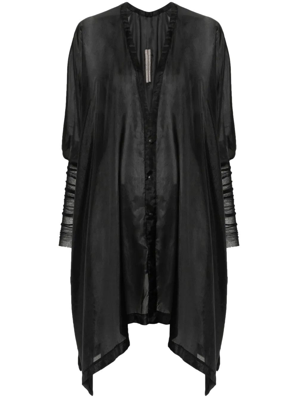 Rick Owens o1y0126 Size : OS / Silk Shirt in Black Size ONE SIZE - 1 Thumbnail