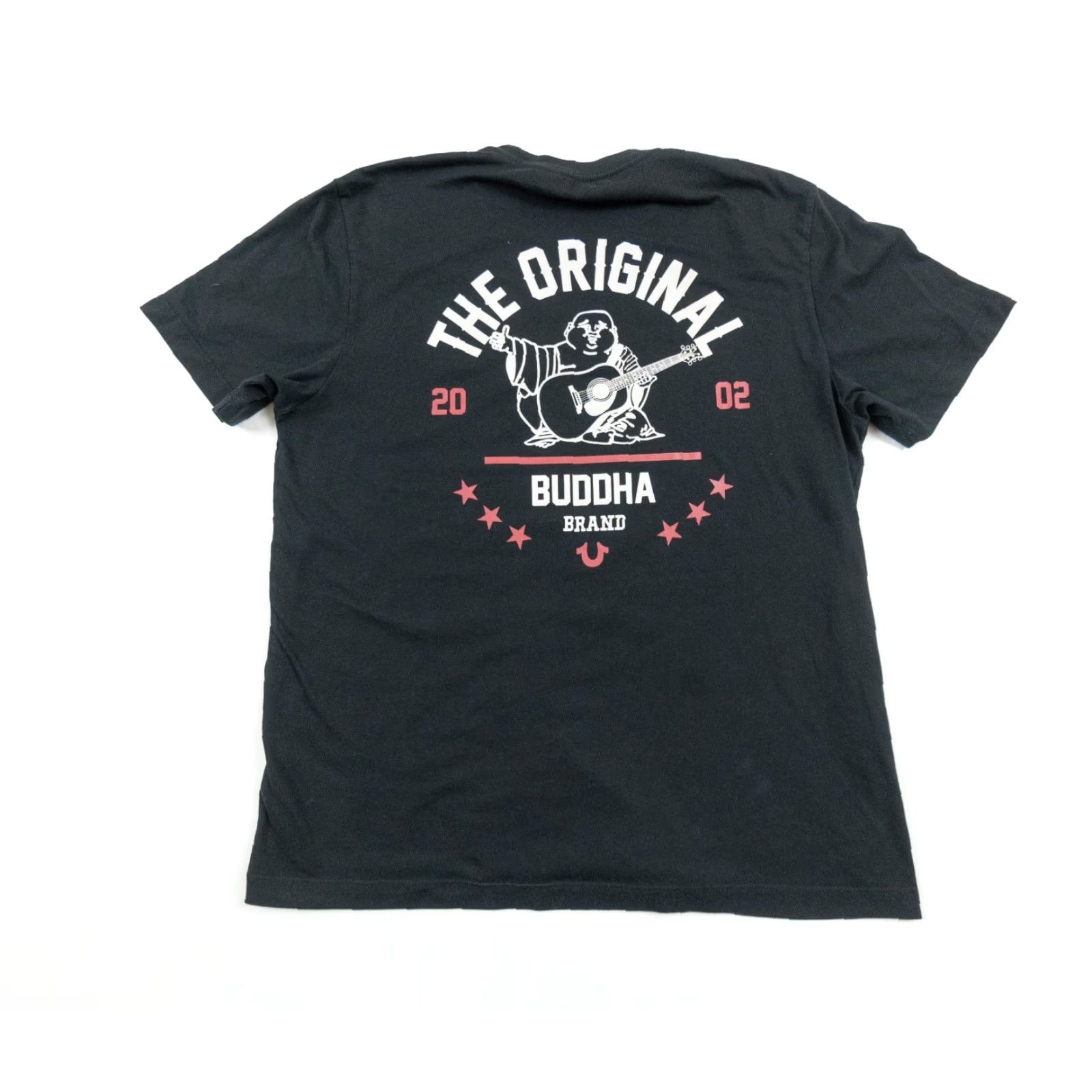 True Religion True Religion Graphic Tee Mens XLarge Black Short Sleeve Crewneck T-Shirt Buddha Size US XL / EU 56 / 4 - 7 Thumbnail