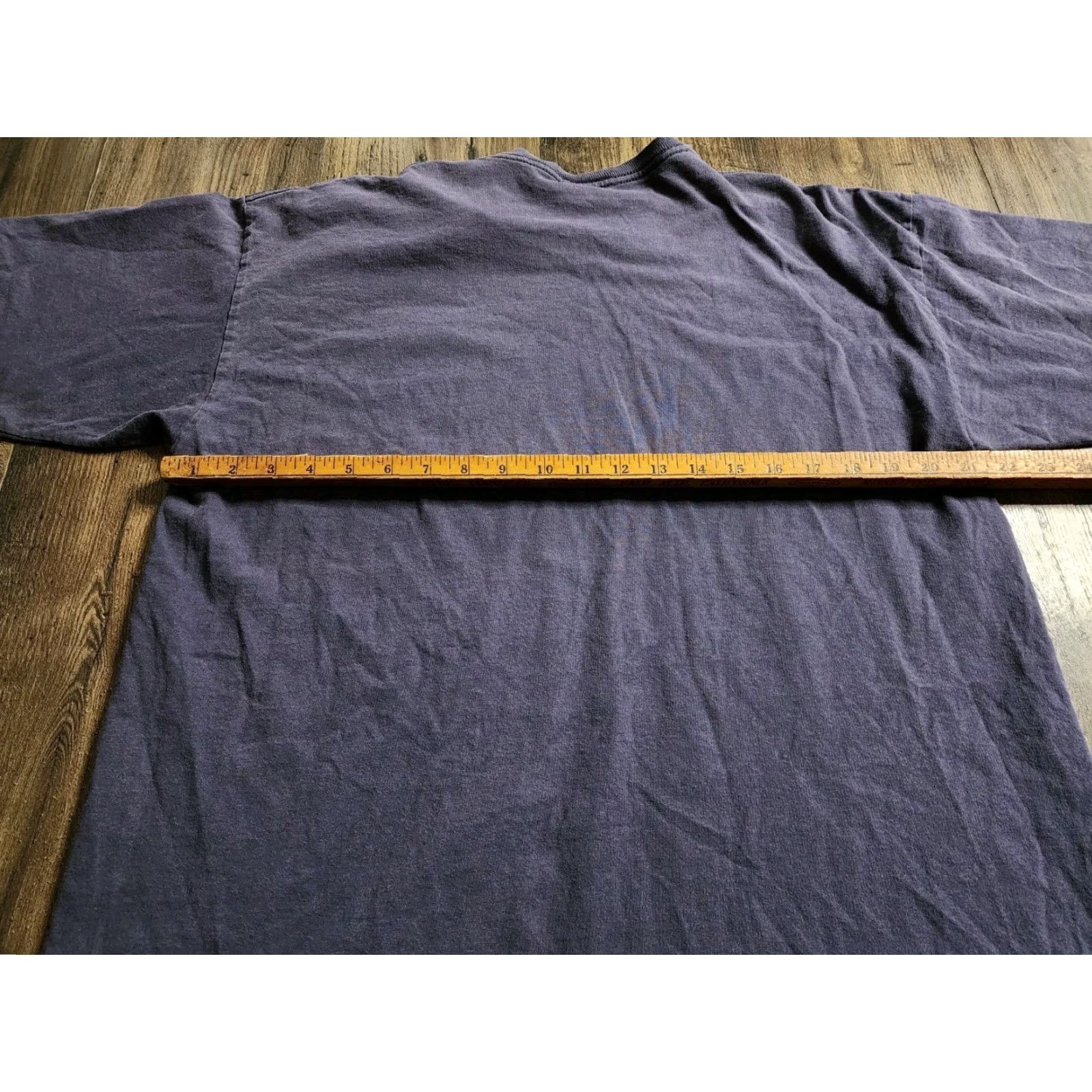 Vintage Bayside Mens XL We The People Can Build Anything T Shirt USA Union Distressed Blue Cotton Crew Neck Short Sleeve Logo 2000s Mens Size US XL / EU 56 / 4 - 2 Thumbnail