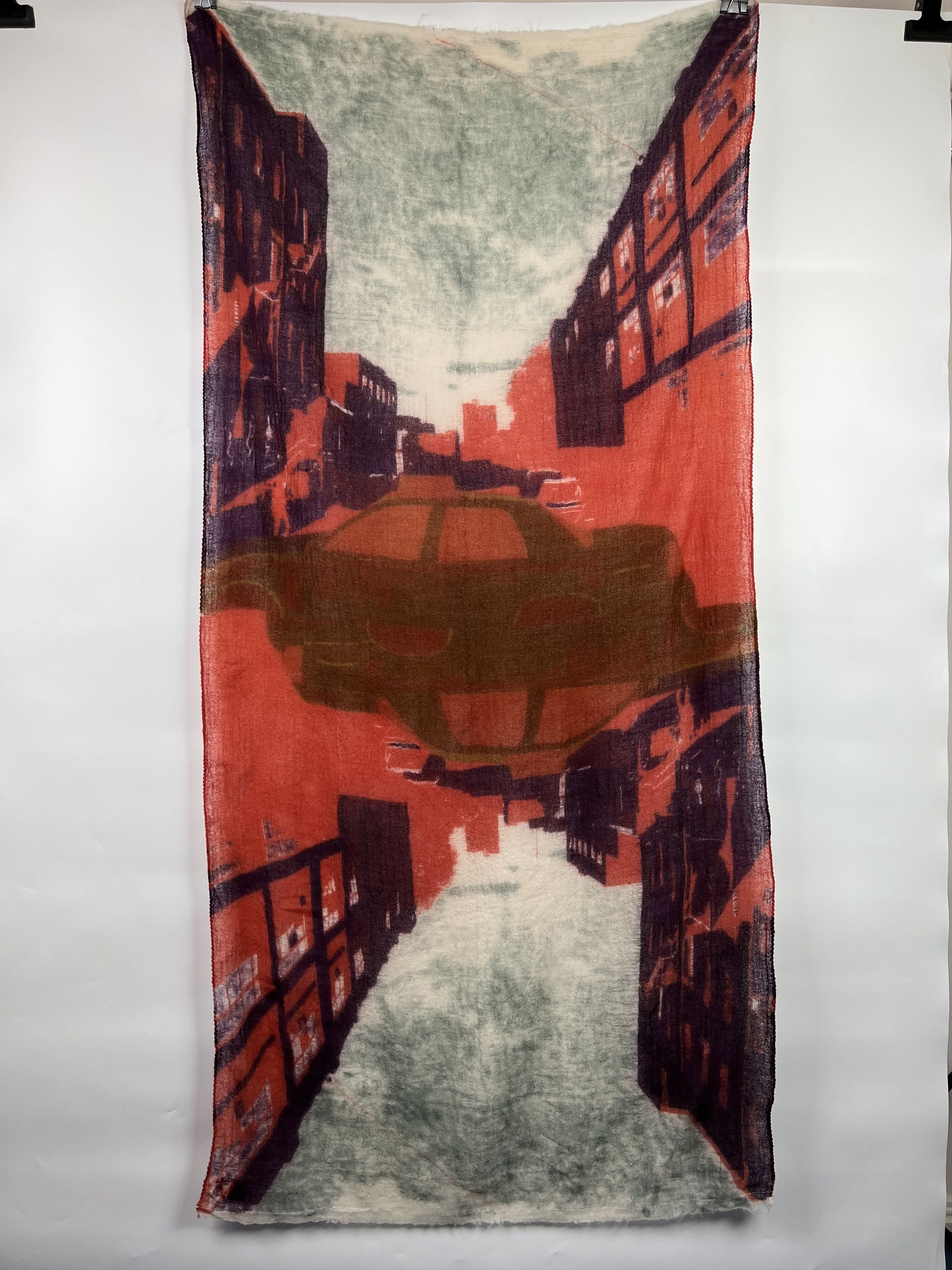 Becksondergaard Beck Sondergaard Multicolor 100% Wool Scarf 190x90 Size ONE SIZE - 1 Thumbnail