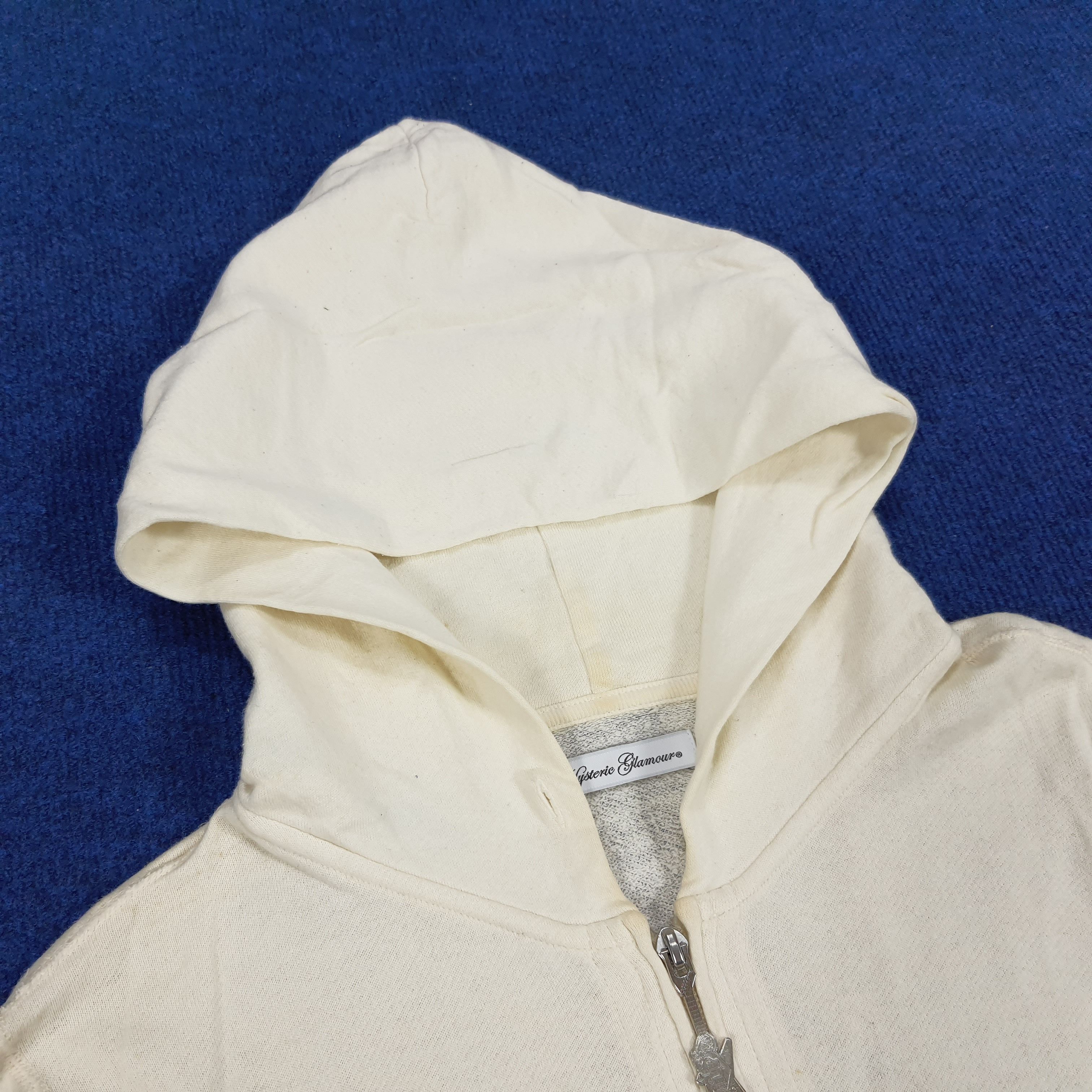 Hysteric Glamour × Japanese Brand × Vintage Vintage Hysteric Glamour Big Print Japan Brand Zipper Hoodie Size US XS / EU 42 / 0 - 5 Thumbnail