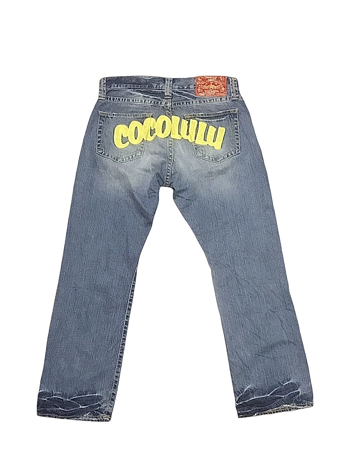 Designer Designer Co&Lu COCOLULU embroidery spellout logo jeans Size US 32 / EU 48 - 4 Thumbnail
