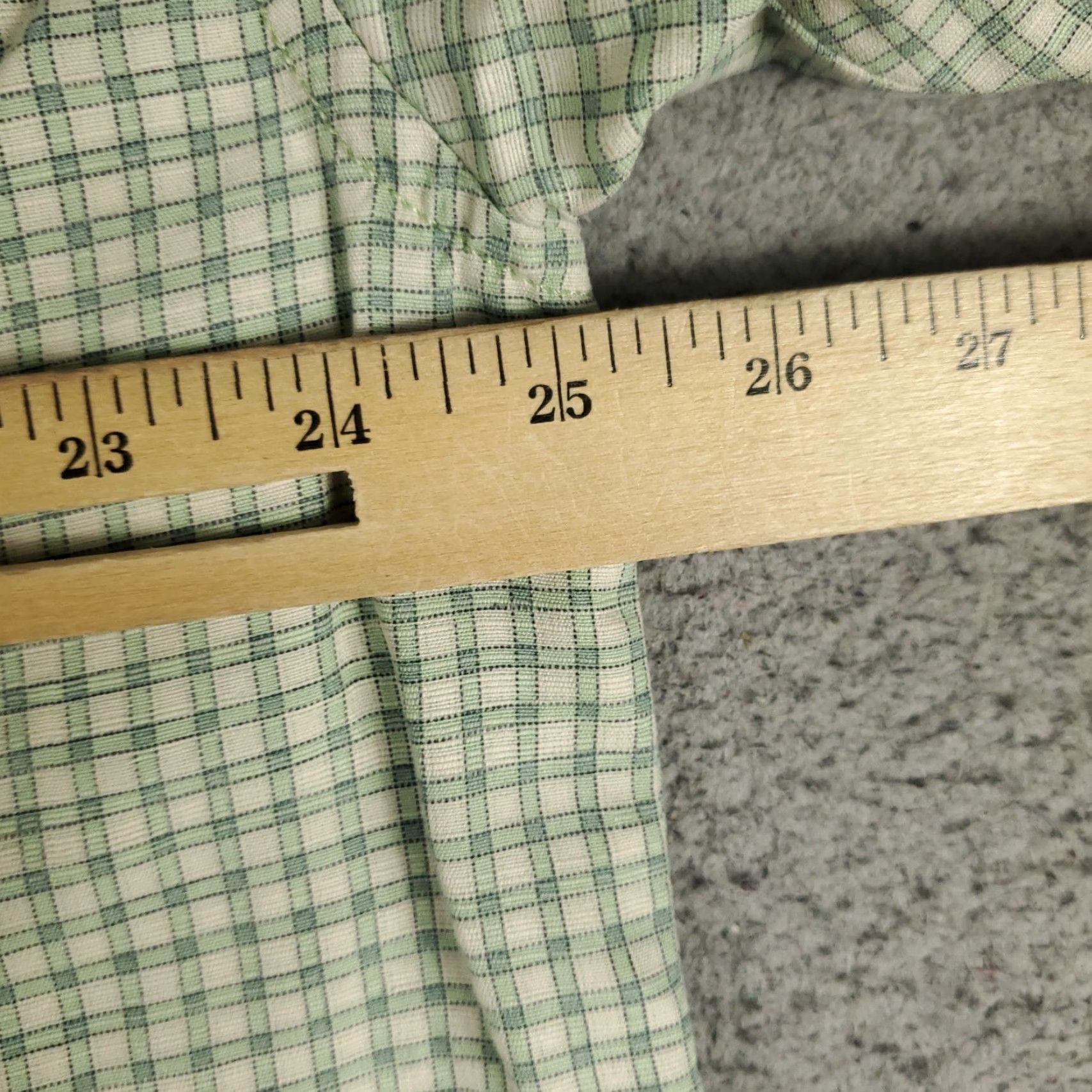 Tommy Bahama Tommy Bahama Shirt Mens XL Green Check Silk Hawaiian Button Up Size US XL / EU 56 / 4 - 5 Thumbnail