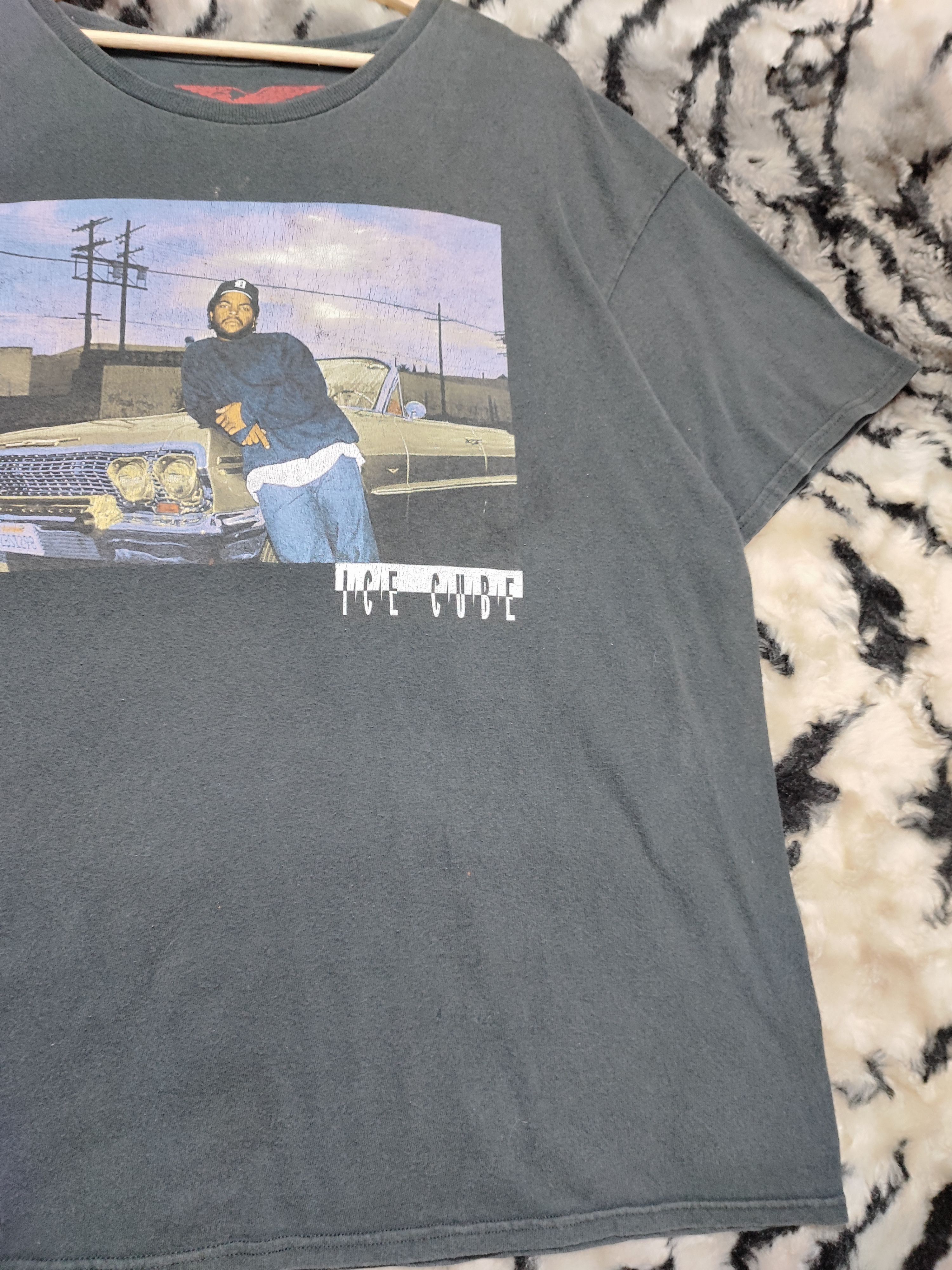 Band Tees × Rap Tees Ice Cube Hip Hop Reprint T-Shirt Size Large Size US L / EU 52-54 / 3 - 5 Thumbnail