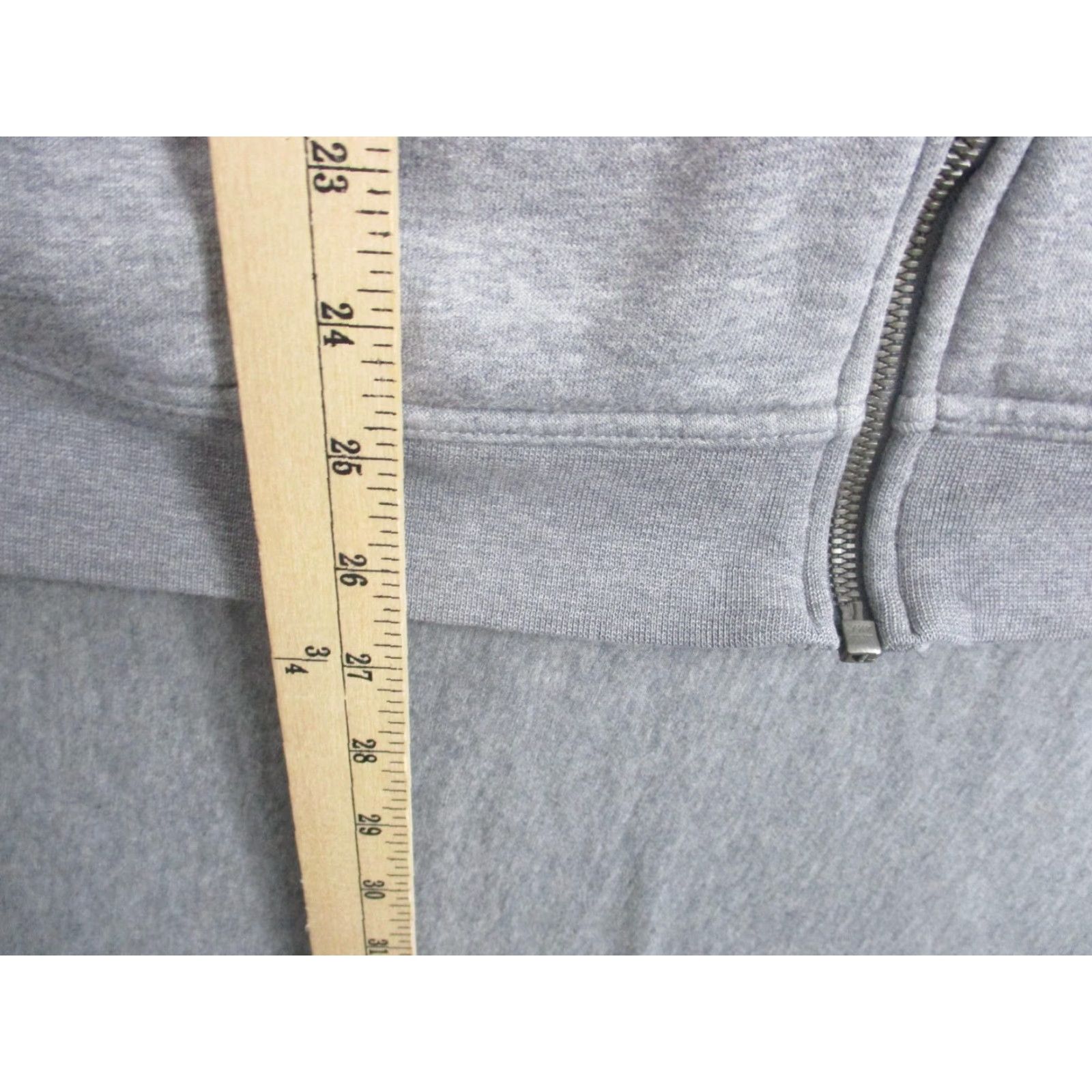 Nike Nike Hoodie Mens Large Gray London Full Zip Fleece Raglan 908234-091 Size US L / EU 52-54 / 3 - 5 Thumbnail