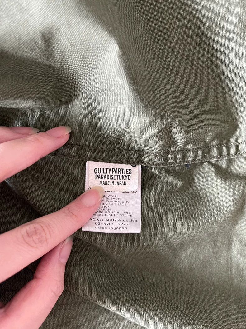 Wacko Maria Wacko Maria Nissan Military Green Shirt Jacket Size US M / EU 48-50 / 2 - 4 Thumbnail