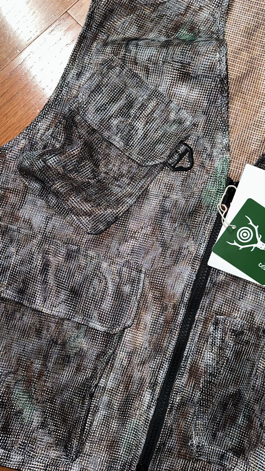 Nepenthes × South2 West8 Brush Trek Mesh Vest Camo Size US L / EU 52-54 / 3 - 3 Thumbnail