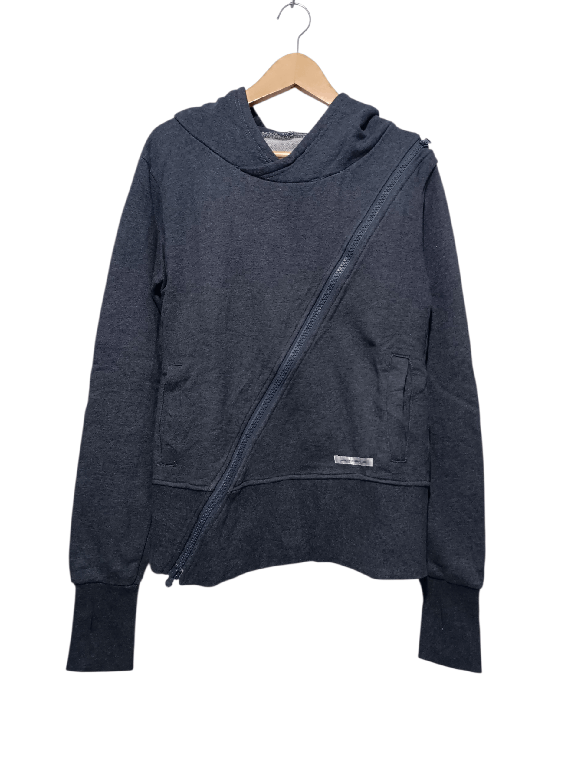 Japanese Brand Rovtski Asymmetrical Hoodie Sweater Size US M / EU 48-50 / 2 - 1 Thumbnail