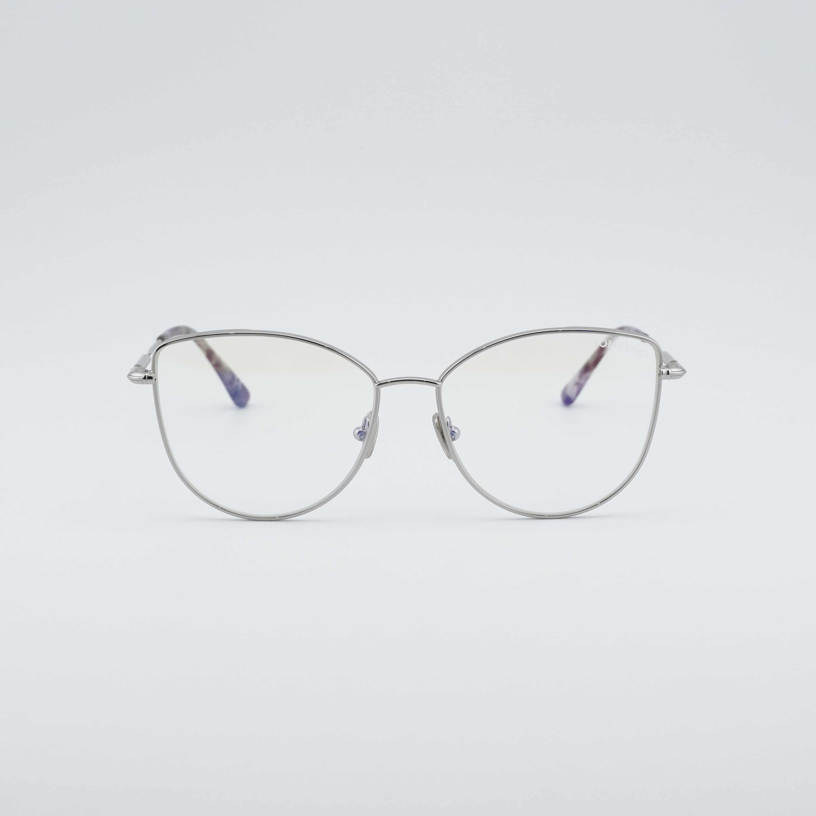 Tom Ford Tom Ford TF5667-B 016 Eyeglasses Palladium 55mm Cat Eye Fram Size ONE SIZE - 5 Thumbnail