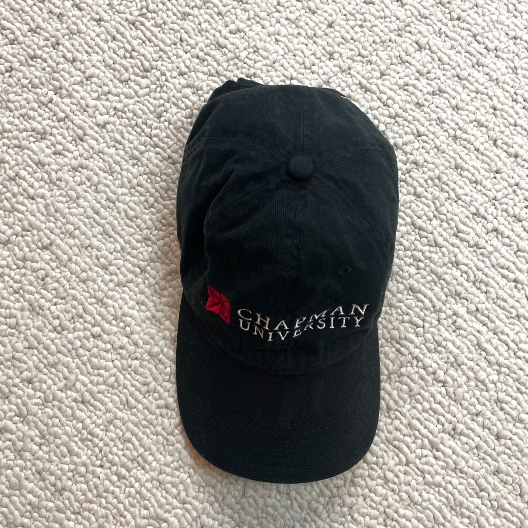 Vintage Aardvark Baseball Hat Cap Unisex Adults OSFM Black Chapman University Commencement 2019 Adjustable Cap Black University Theme Varsity Style Size ONE SIZE - 3 Thumbnail