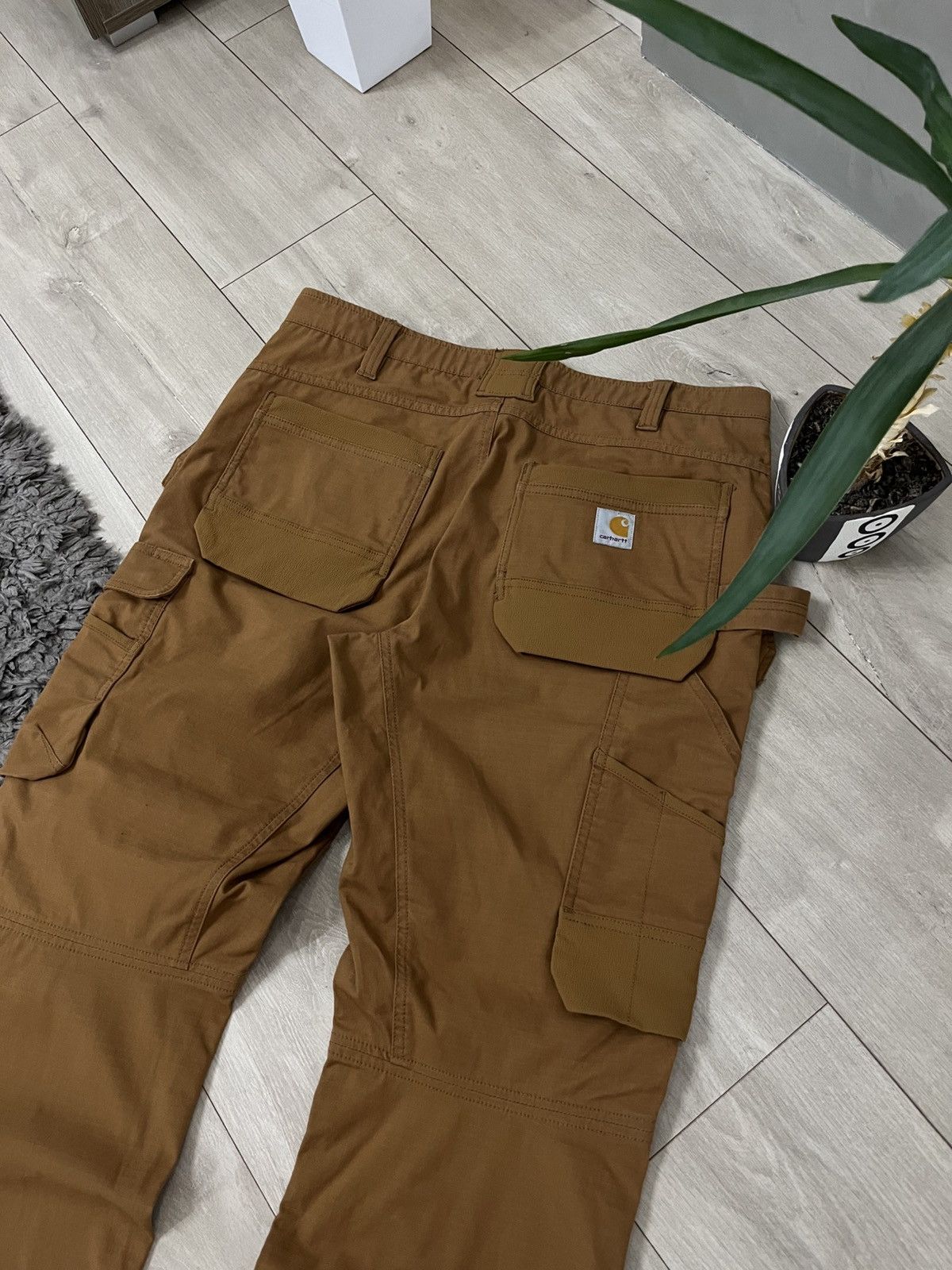 Carhartt 🔥90’s Carhartt Double Knee Cargo Y2k Carpenters Work Pants Size US 34 / EU 50 - 3 Thumbnail