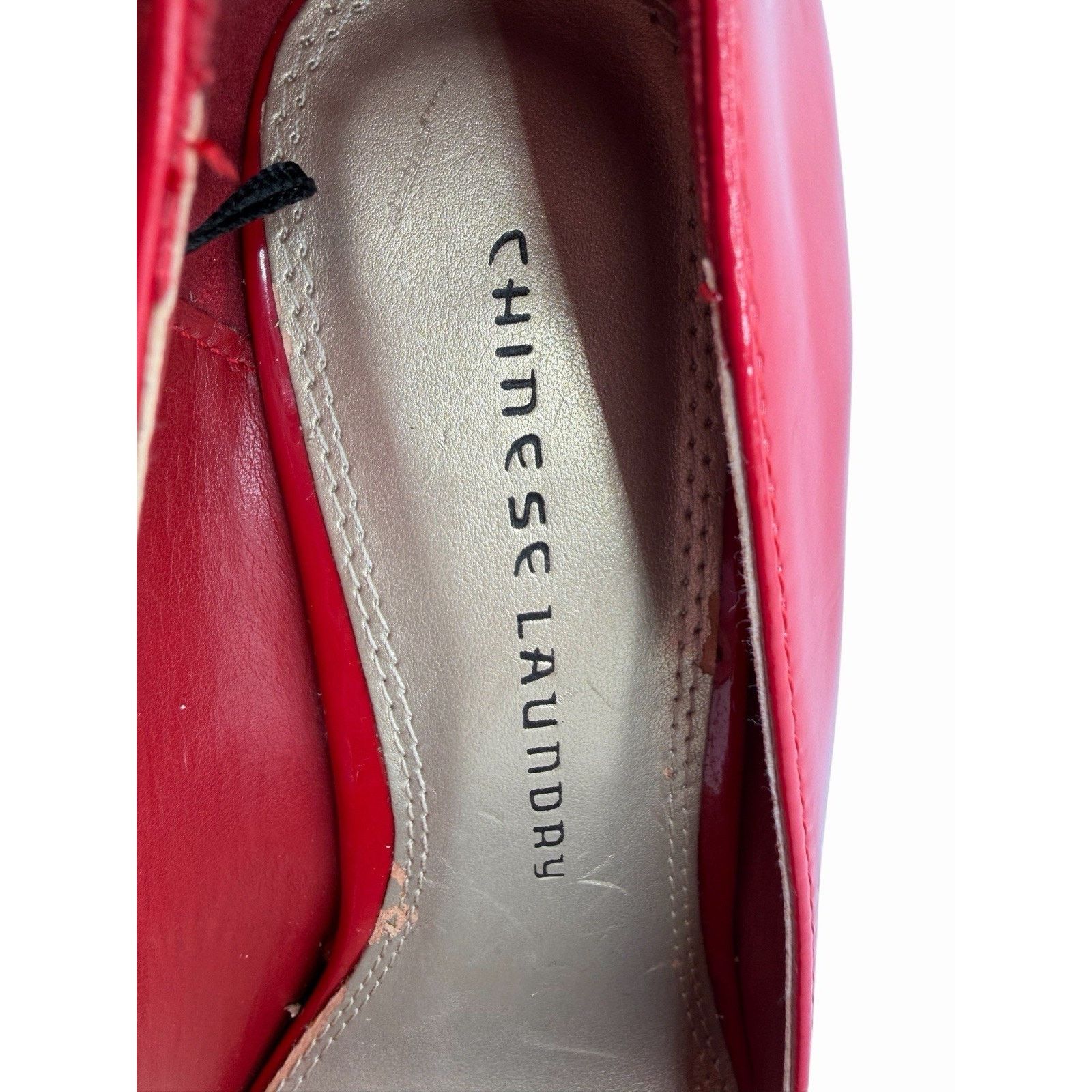 Chinese Laundry Chinese Laundry Red Patent Leather Platform Stiletto 8.5 Size US 8.5 / IT 38.5 - 3 Thumbnail