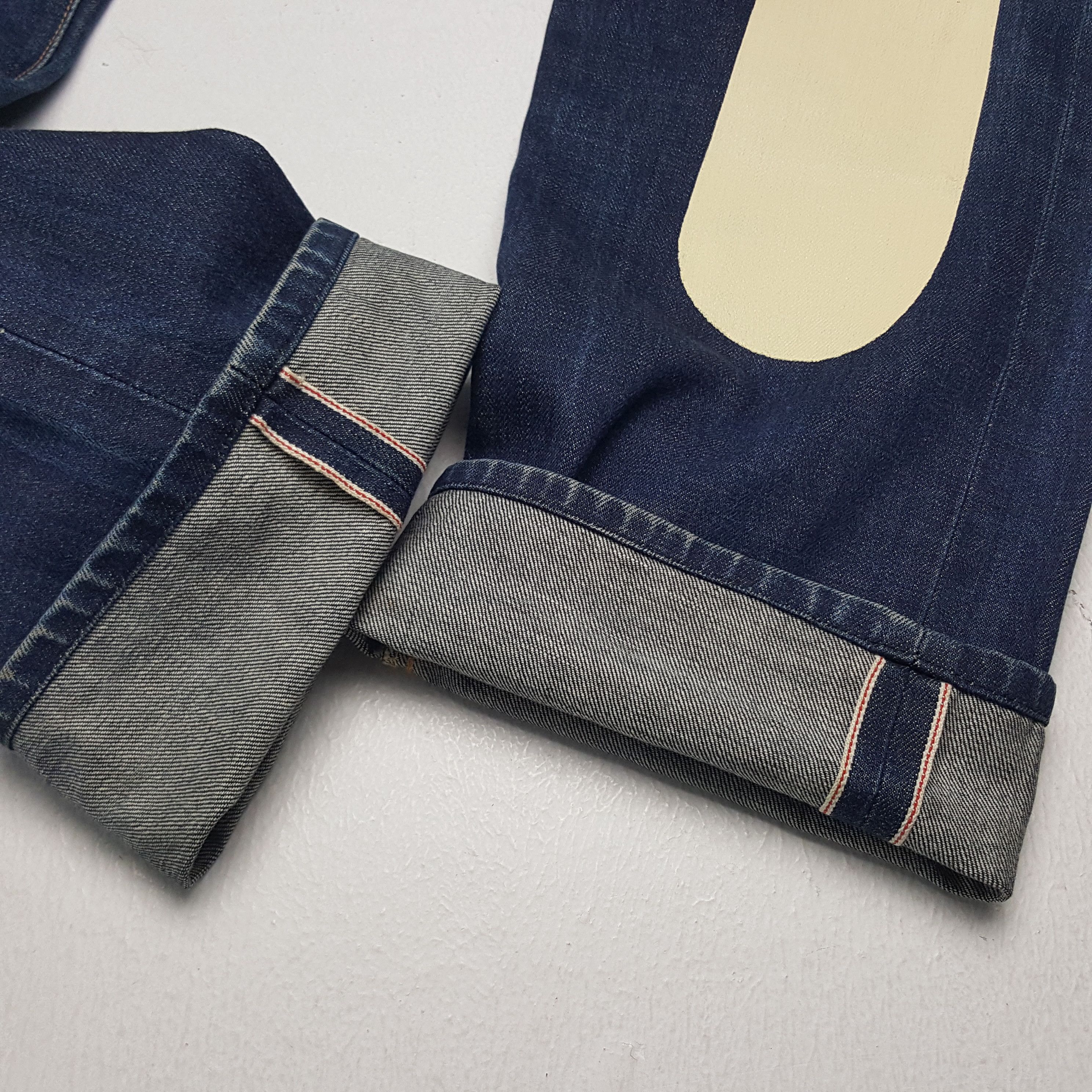 Evisu × Japanese Brand × Vintage Vintage Evisu Japanese Brand Daicock Custom Art Denim Jeans Size US 28 / EU 44 - 14 Thumbnail