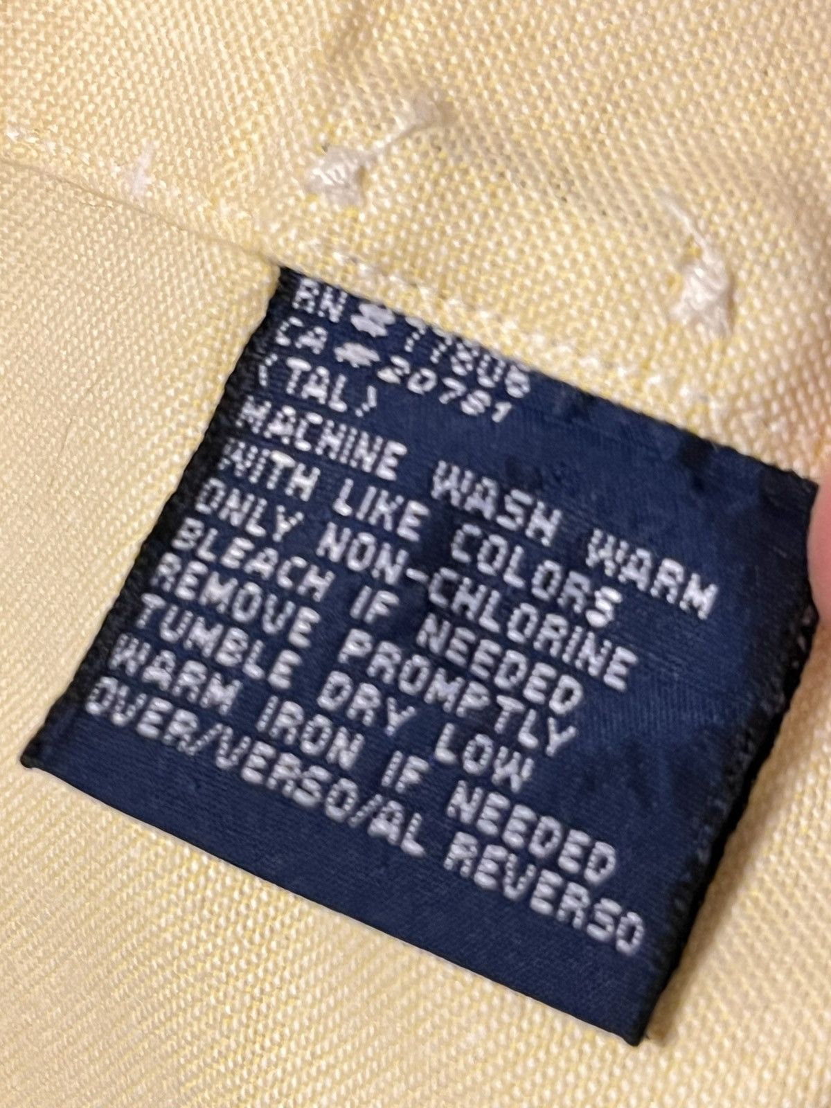 Tommy Hilfiger Tommy Hilfigure Vintage Shirt Size US XL / EU 56 / 4 - 5 Thumbnail