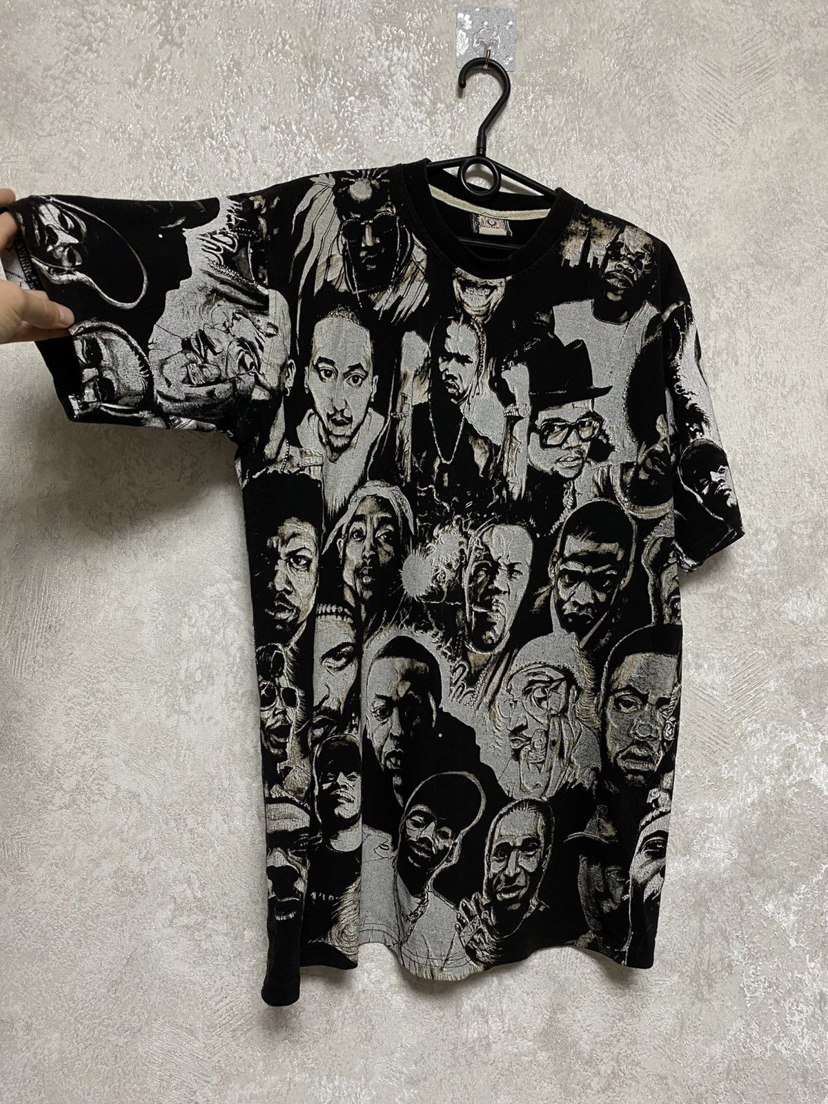 Other Very rare HIP HOP LEGENDS 2Pac All Over print vintage Size US L / EU 52-54 / 3 - 7 Thumbnail