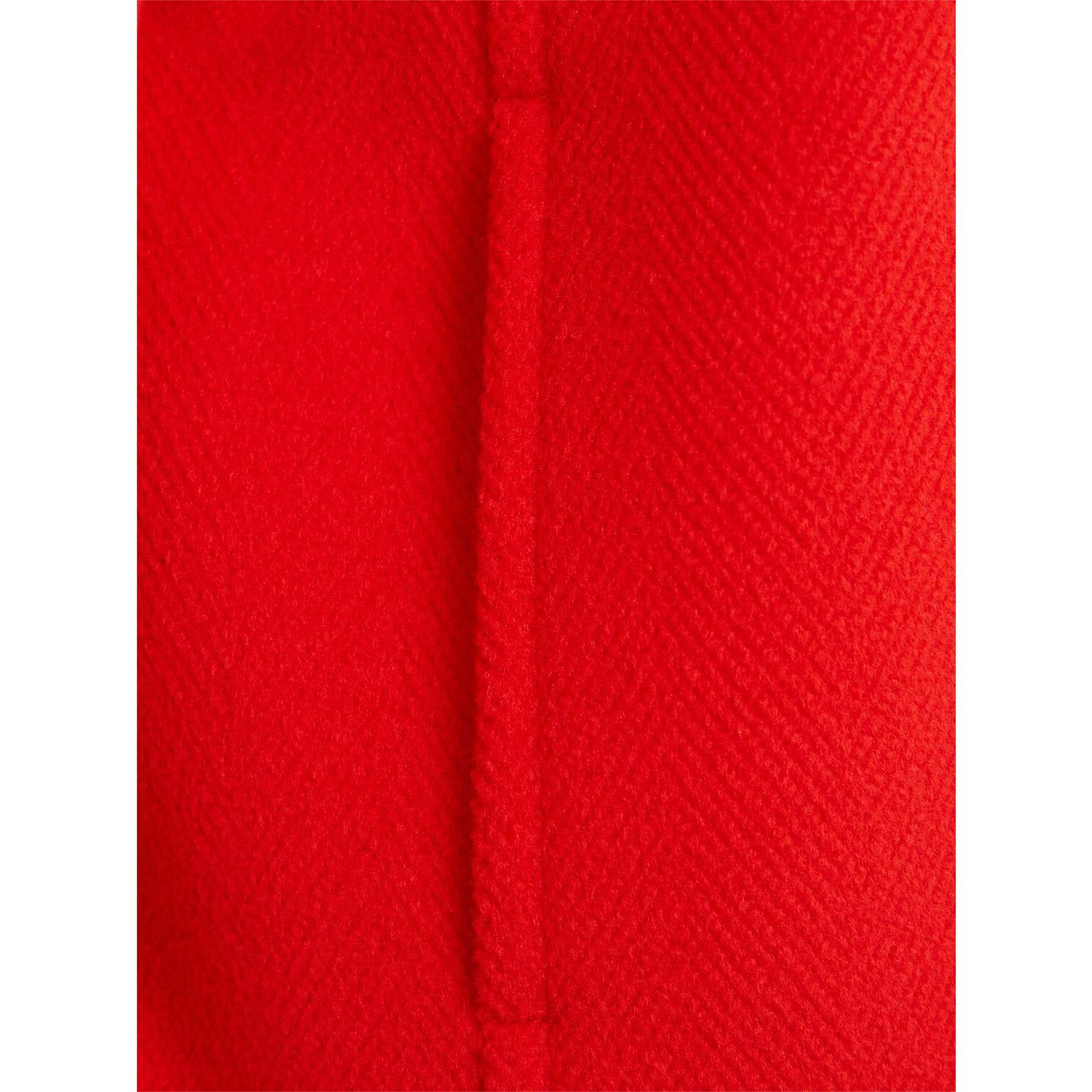 Jil Sander JIL SANDER Red Wool Jacket New & Authentic (Women's size:DK Size ONE SIZE - 3 Thumbnail