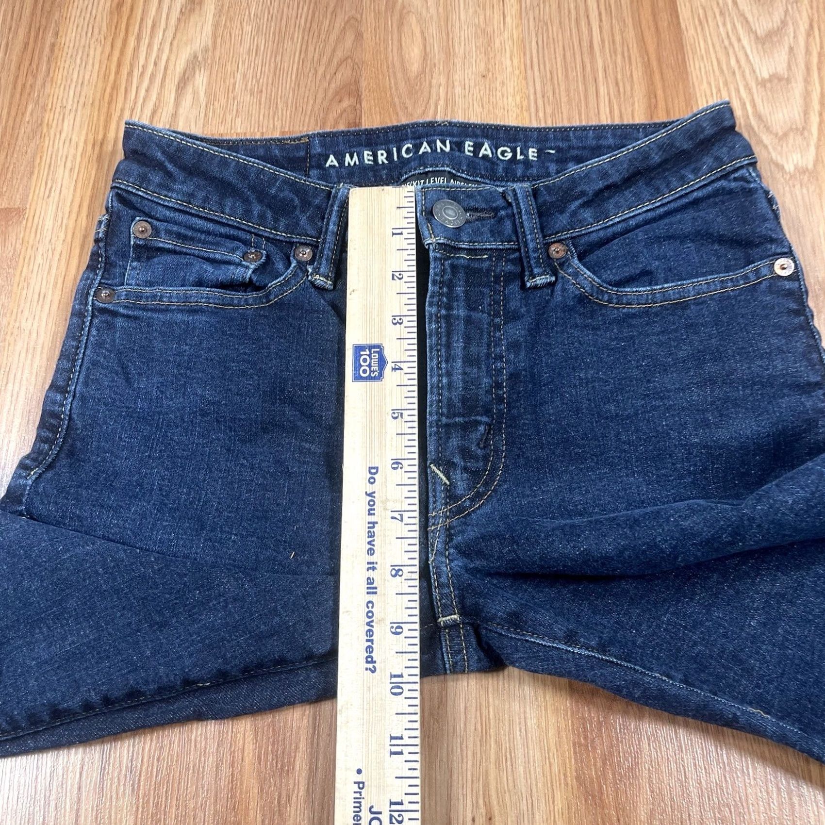 American Eagle Outfitters American Eagle Outfitters Jeans Womens 28Wx30L Slim Denim Size 28" / US 6 / IT 42 - 7 Thumbnail
