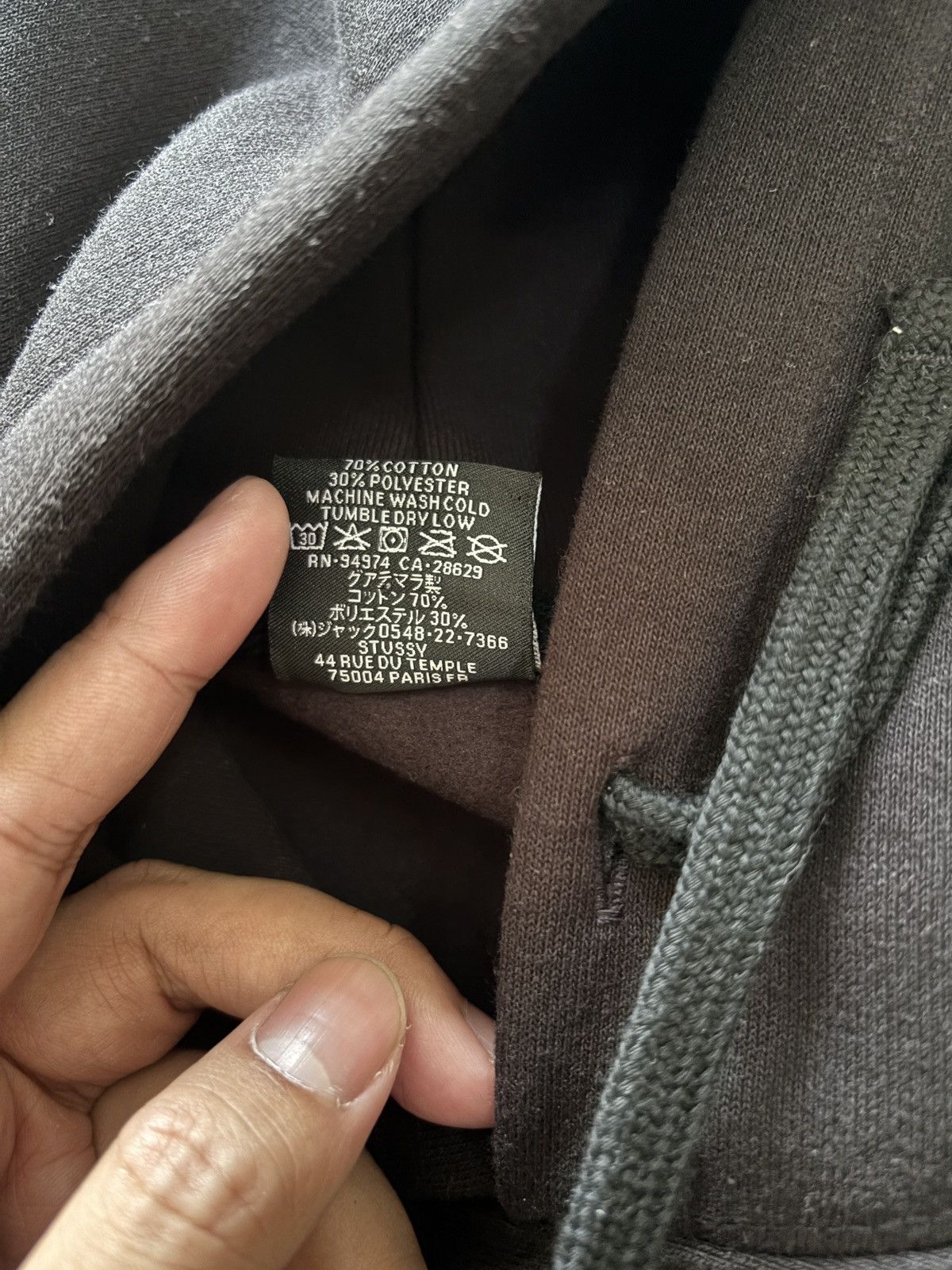 Stussy Stussy x David Carson Hoodie Rare Size US L / EU 52-54 / 3 - 8 Thumbnail