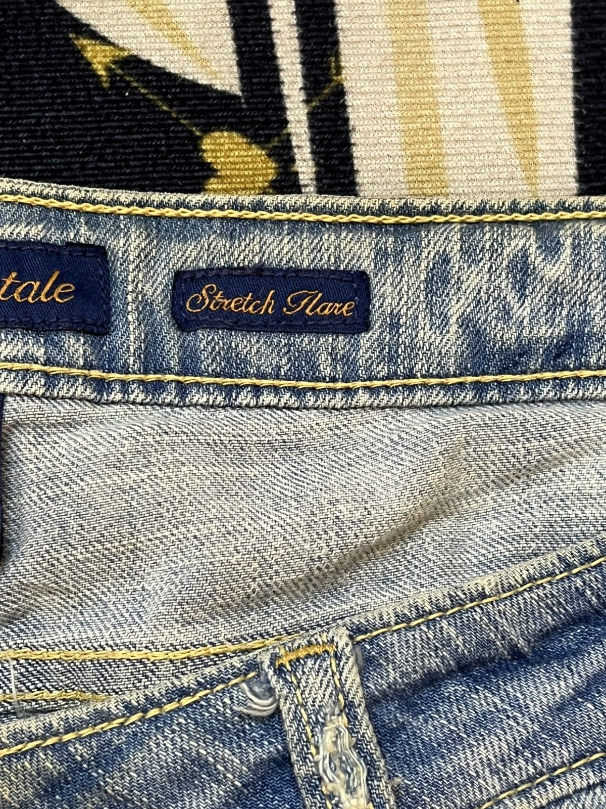 Aeropostale Vintage Aeropostale Flare Studded Blink Mudwash Denim Size US 33 - 9 Thumbnail