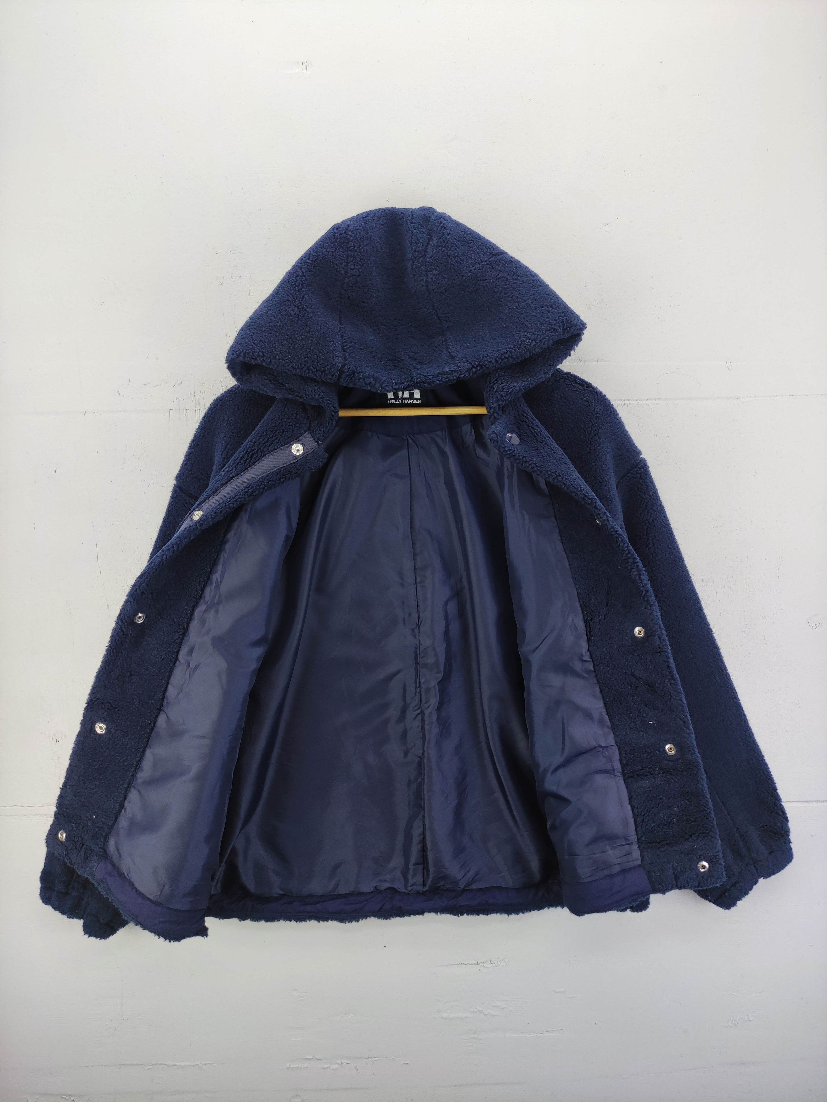 Helly Hansen Vintage Helly Hansen Fleece Hoodie Zipper Jacket Size M / US 6-8 / IT 42-44 - 3 Thumbnail