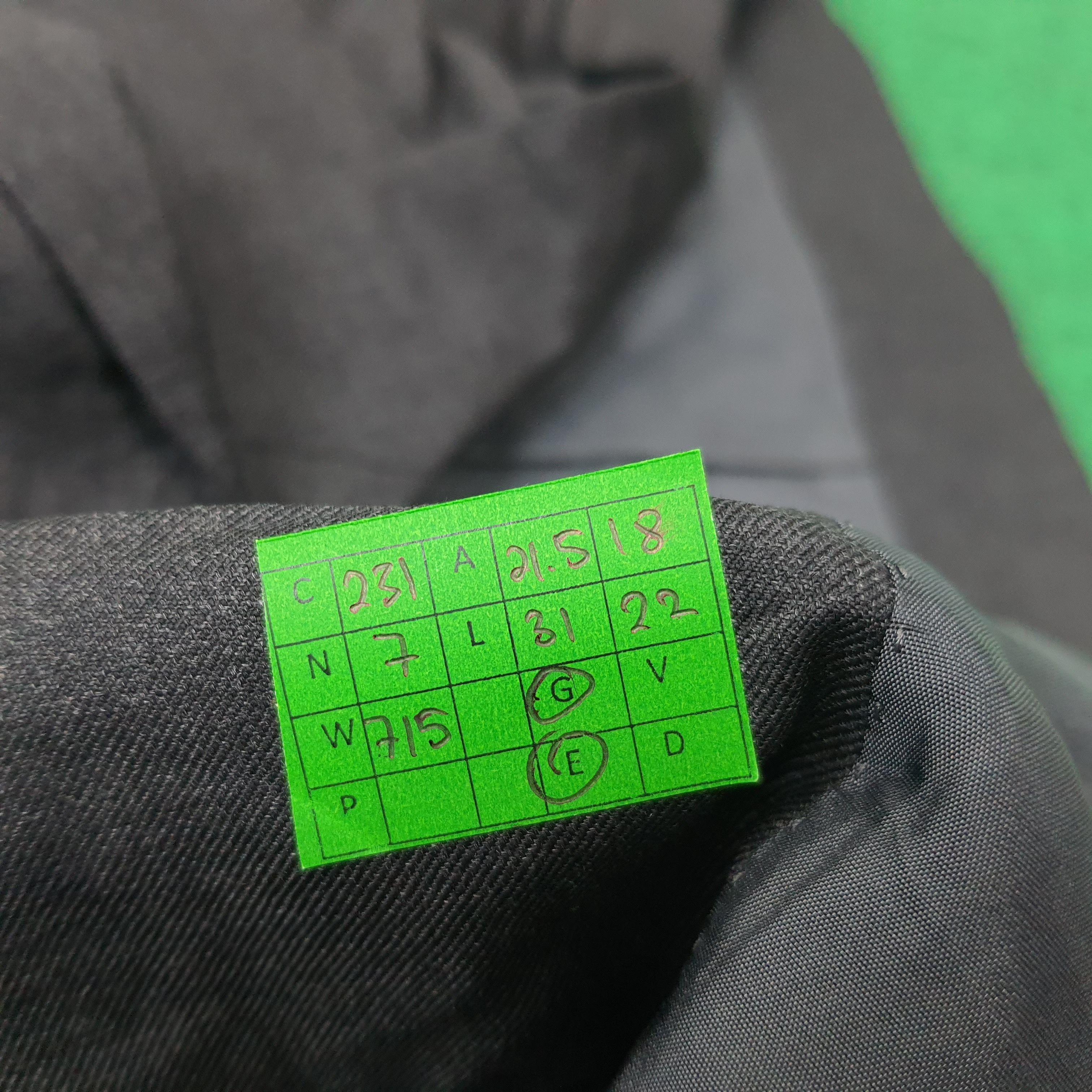 Designer Vintage BALDONI Loro Piana Blazer C231N7 Size US M / EU 48-50 / 2 - 10 Thumbnail