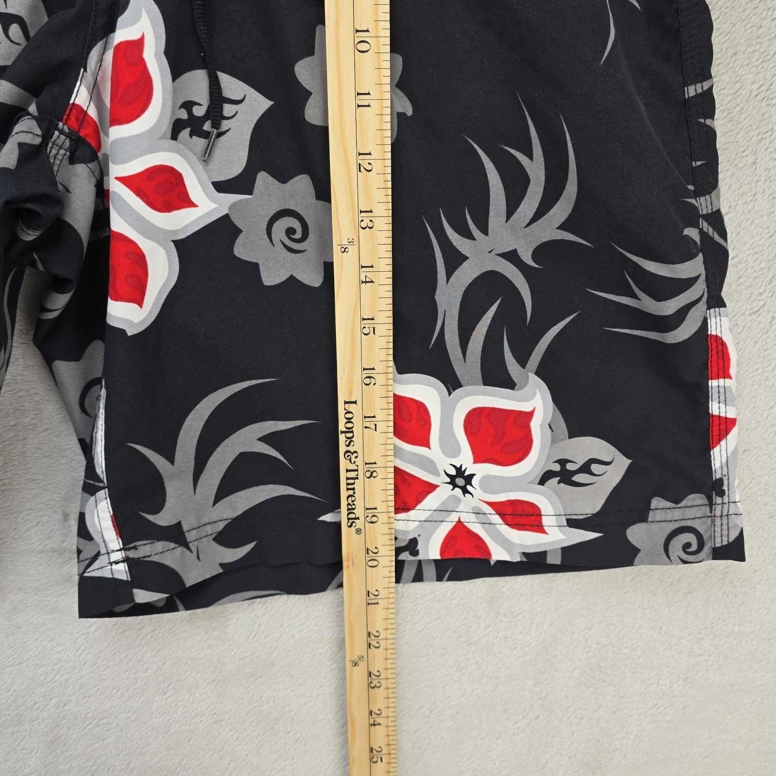 No Fear No Fear Board Shorts Mens 34 Floral Trival Swim Trunks Y2K Size US 34 / EU 50 - 11 Thumbnail